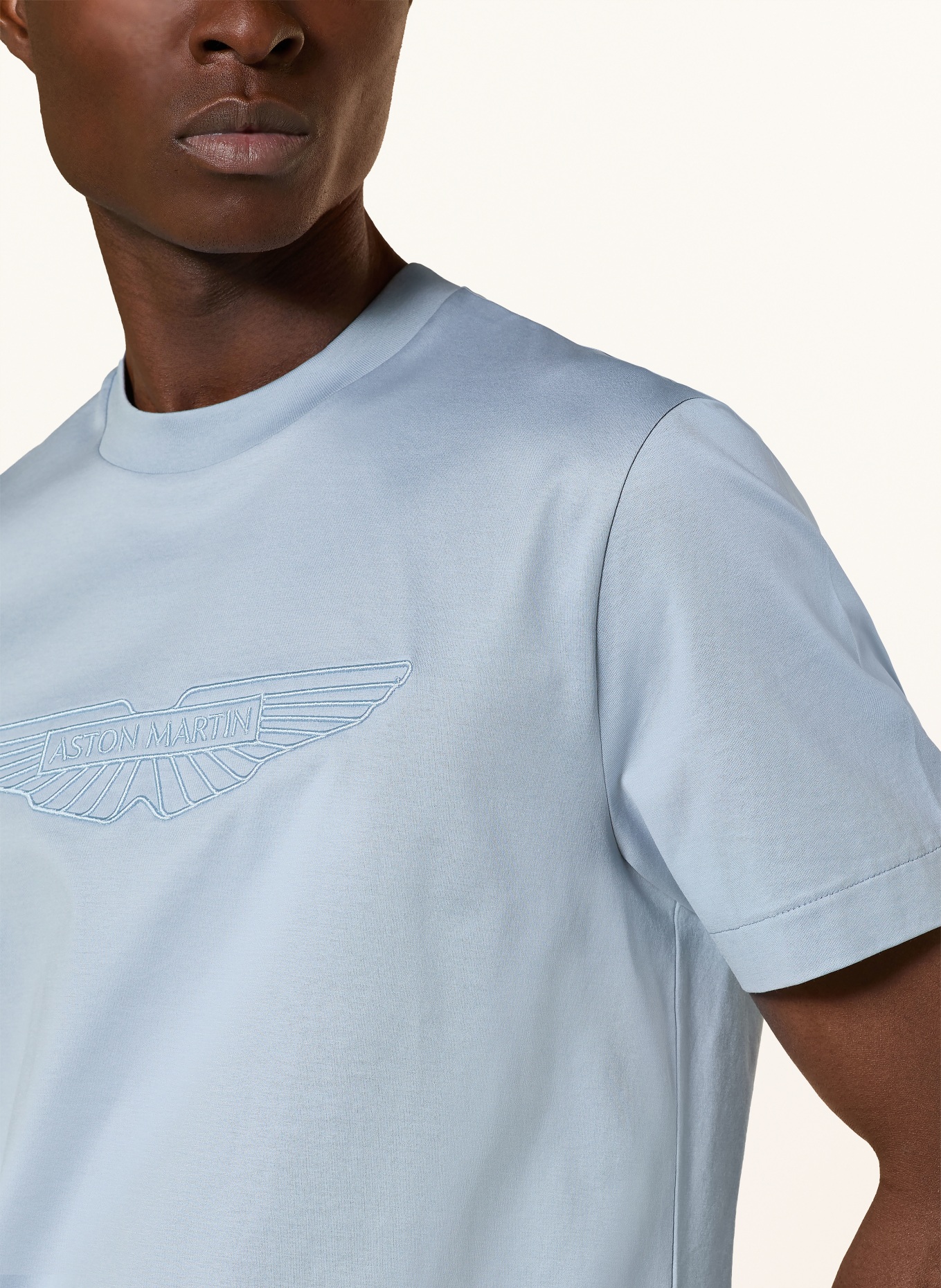 BOSS T-Shirt THOMPSON: HELLBLAU