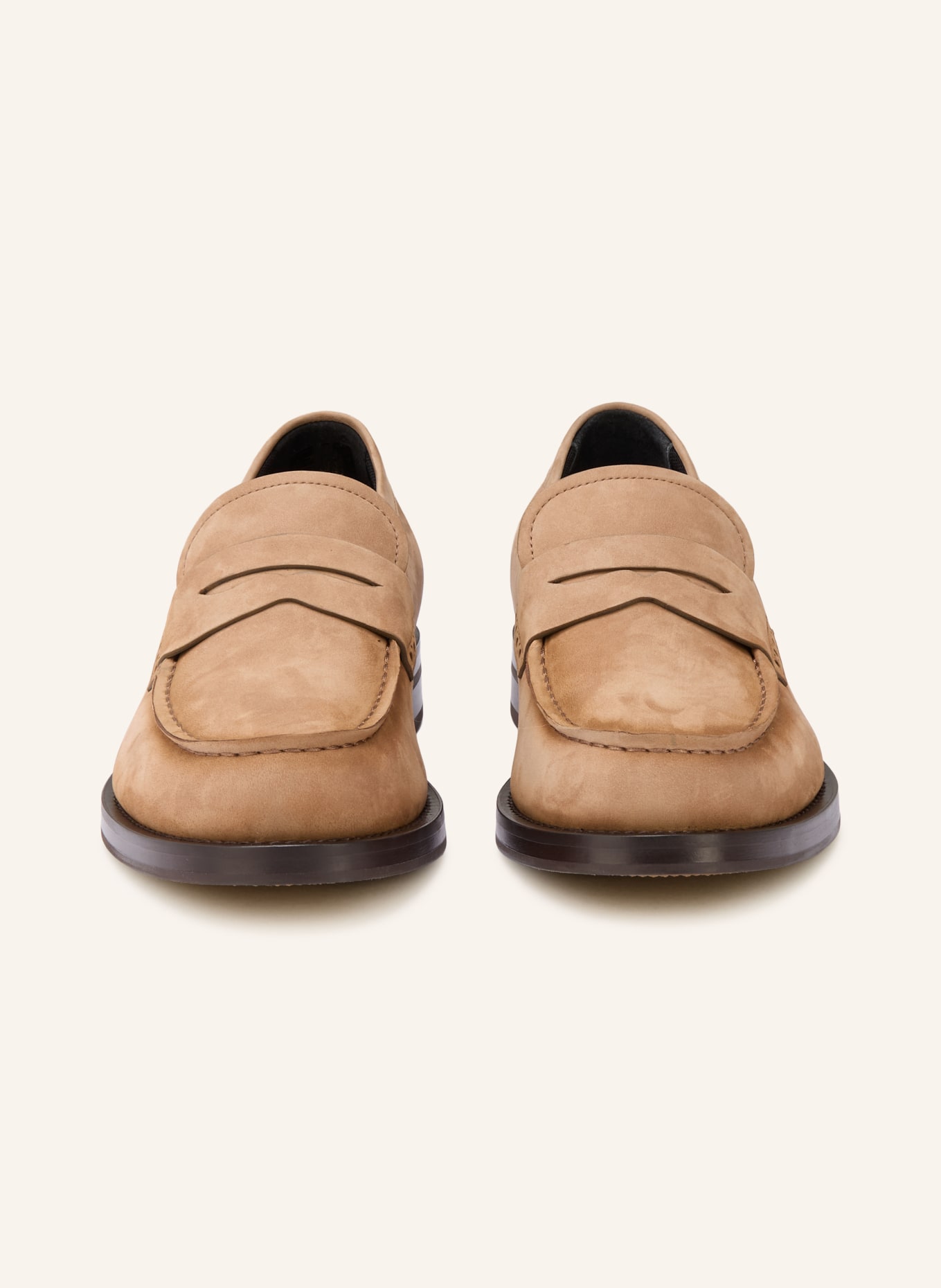 BOSS Penny loafer DRESSLETIC: BEIGE