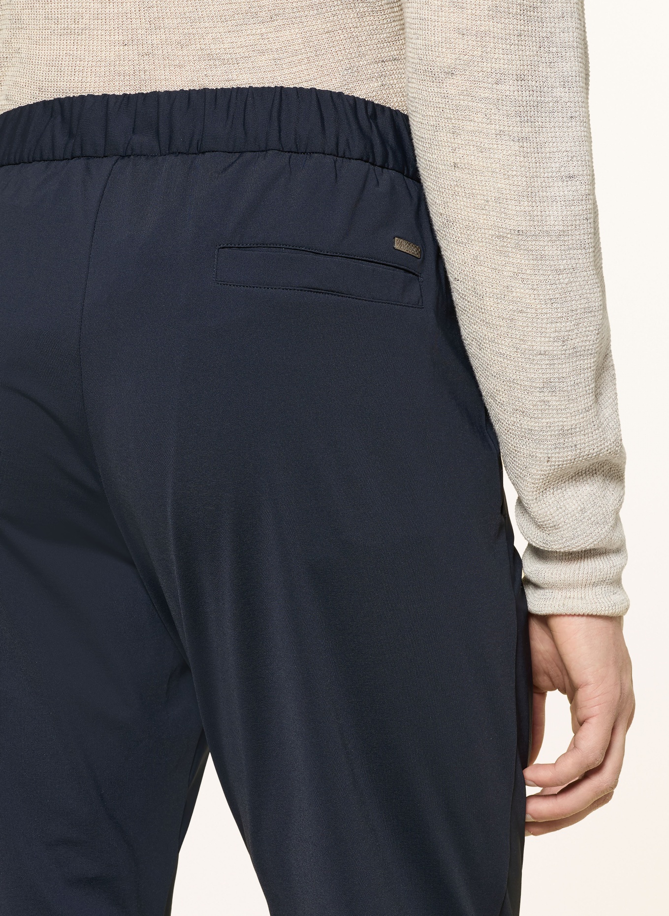 HERNO Chino Regular Fit: DUNKELBLAU