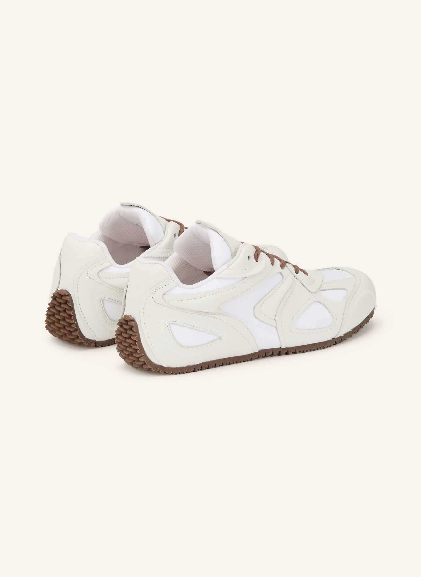 AXEL ARIGATO Sneaker SLOW: WEISS / BRAUN / CREME