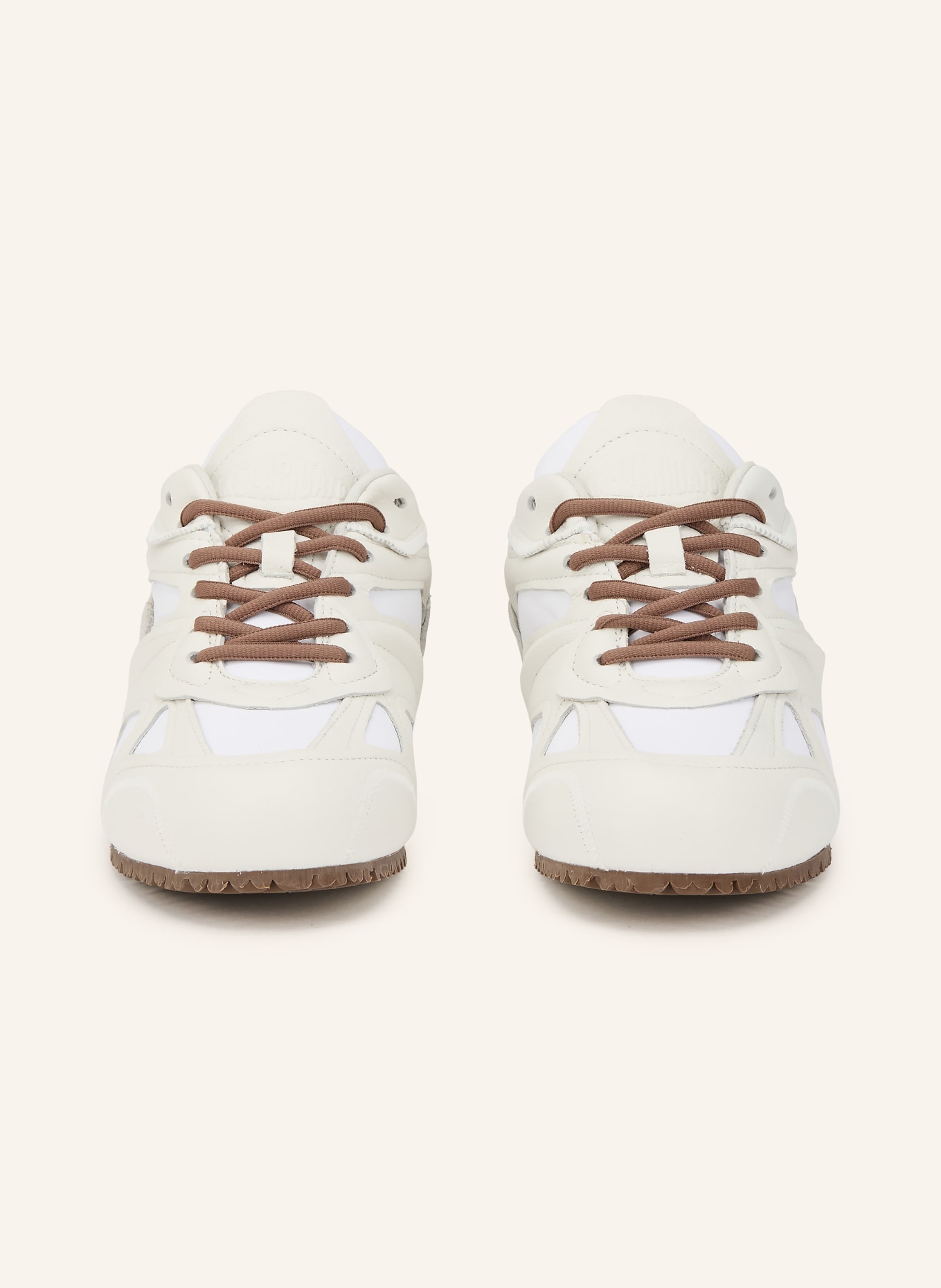 AXEL ARIGATO Sneaker SLOW: WEISS / BRAUN / CREME