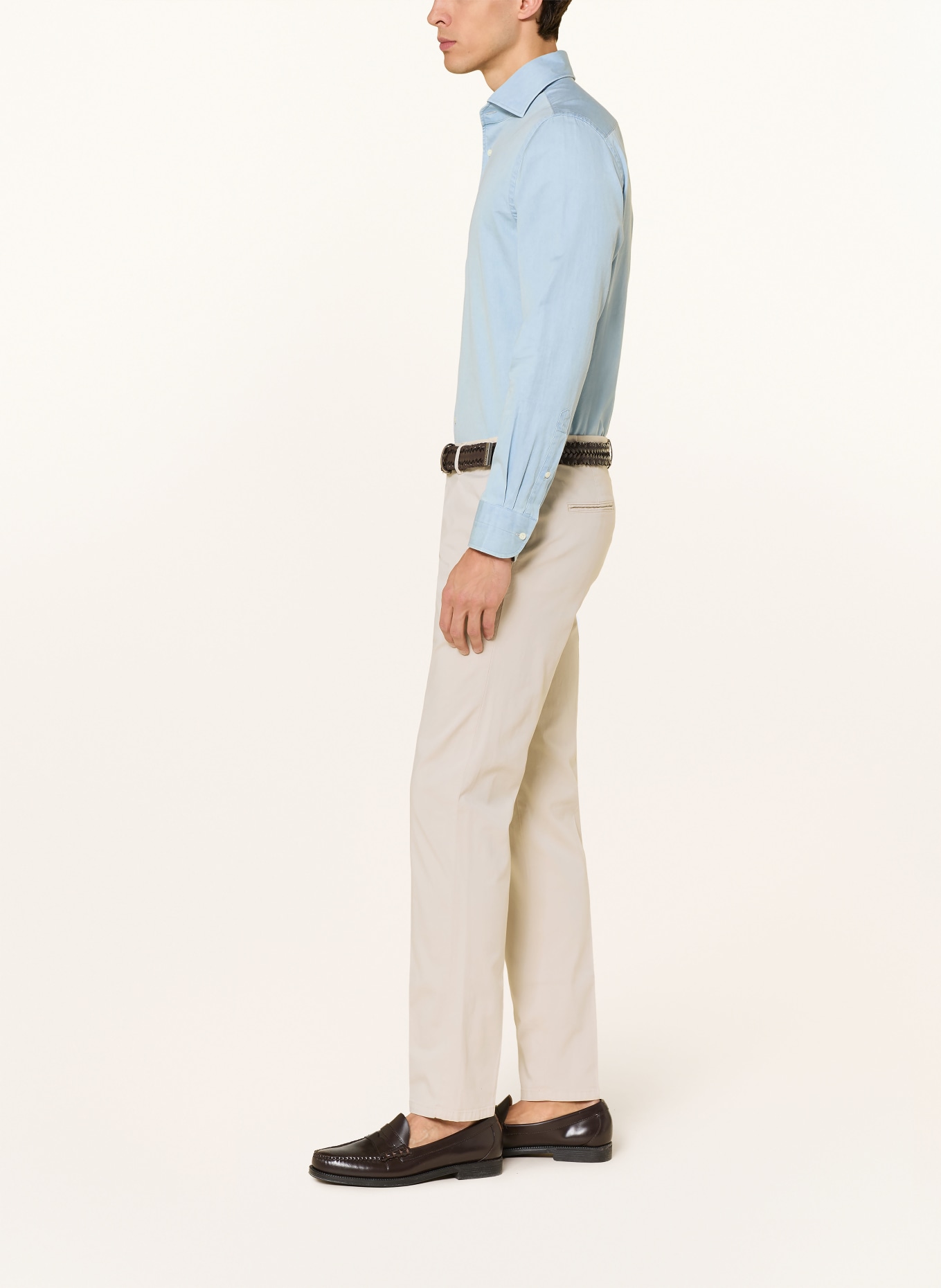 PROFUOMO Chino Relaxed Fit: CREME