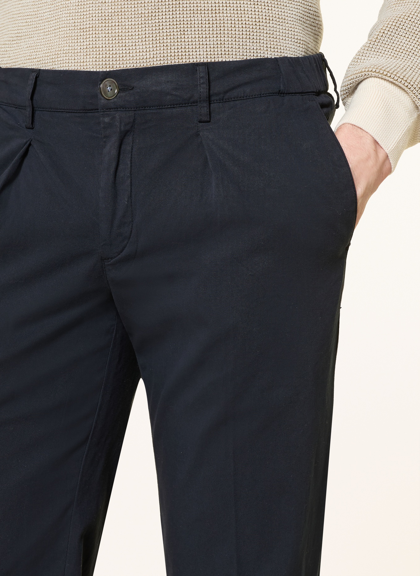 PROFUOMO Chino Slim Fit: DUNKELBLAU