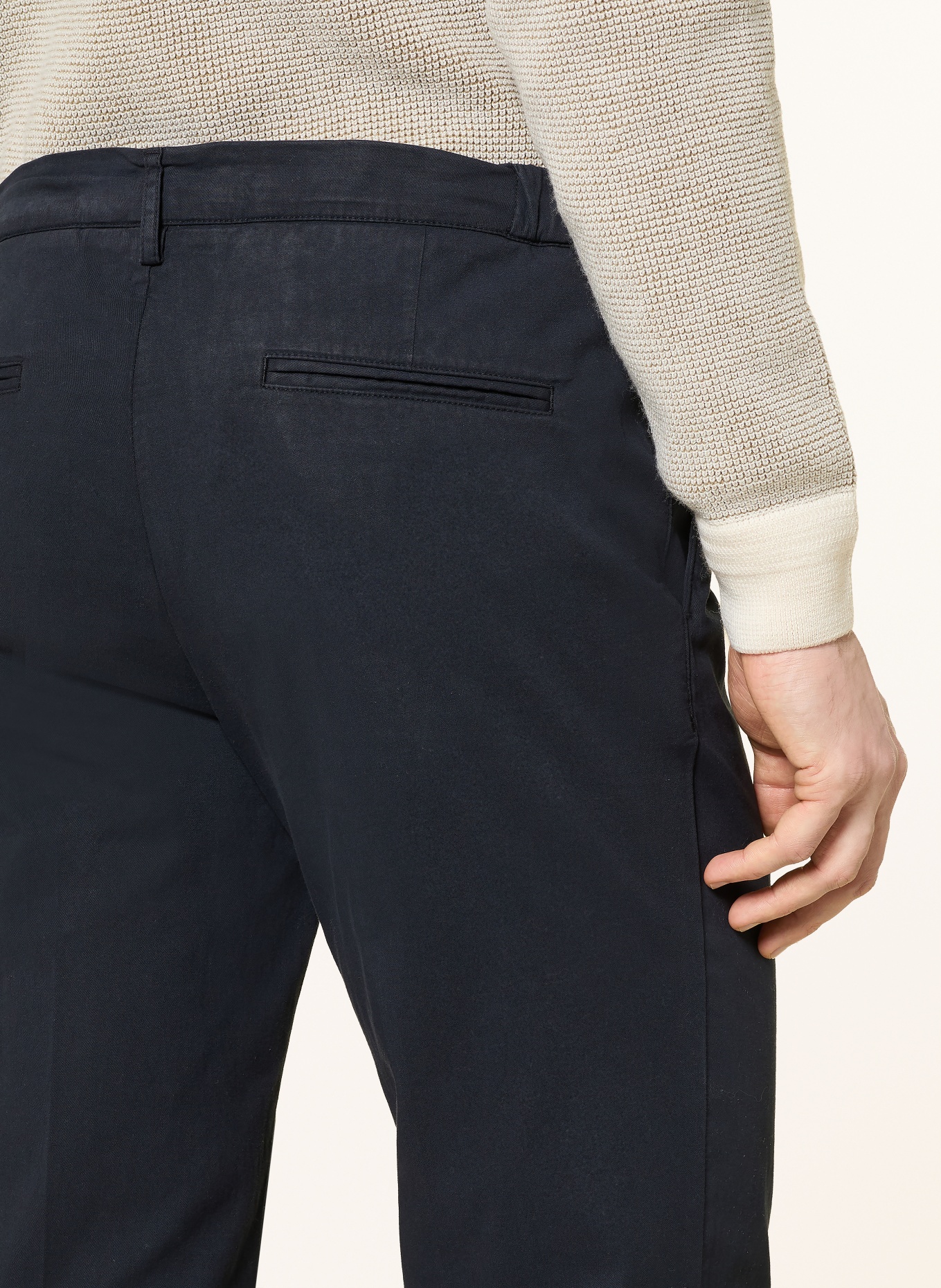 PROFUOMO Chino Slim Fit: DUNKELBLAU