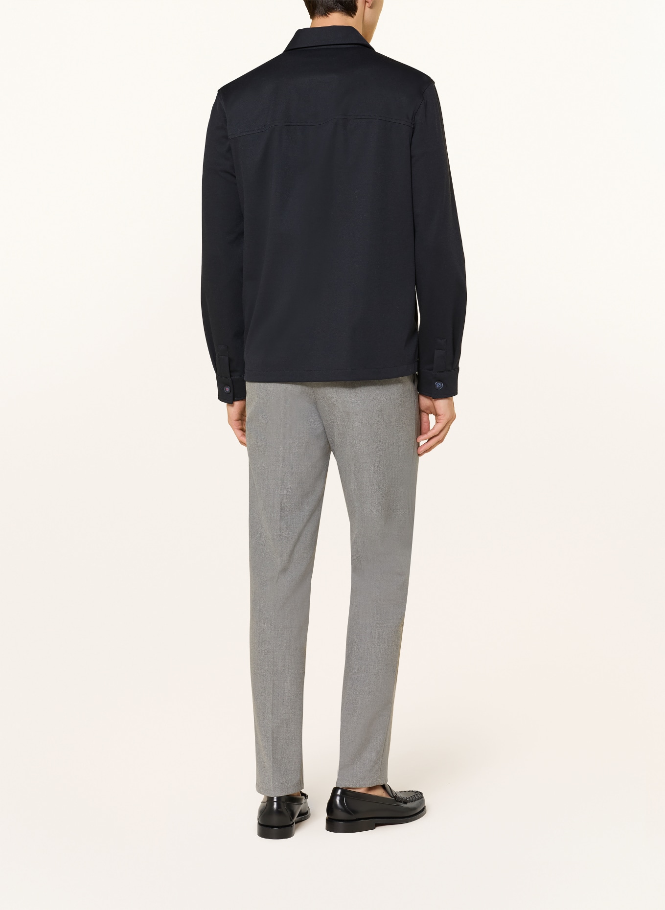 PROFUOMO Chino Relaxed Fit: GRIJS