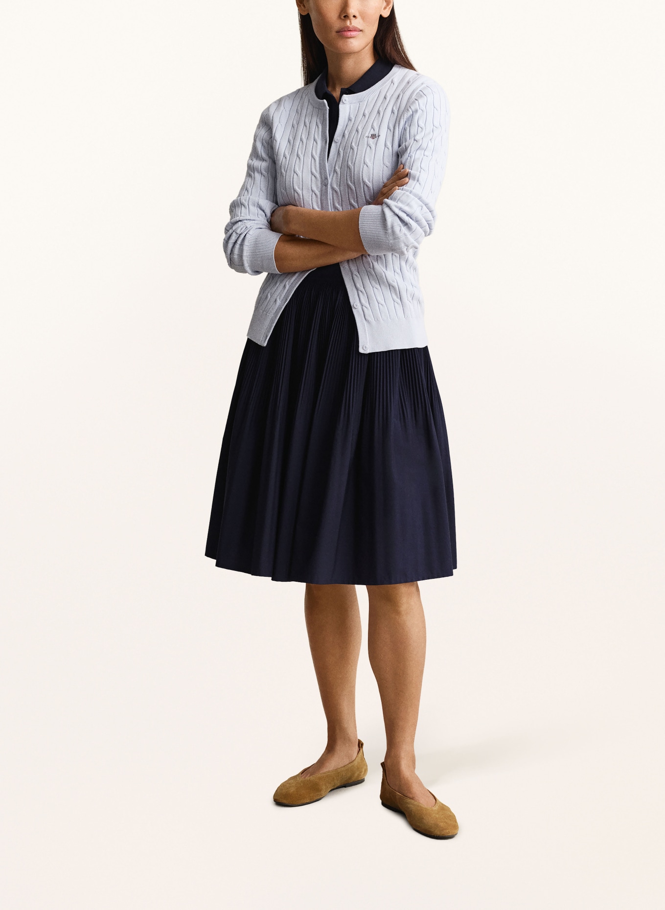 GANT svetr: TMAVĚ MODRÁ