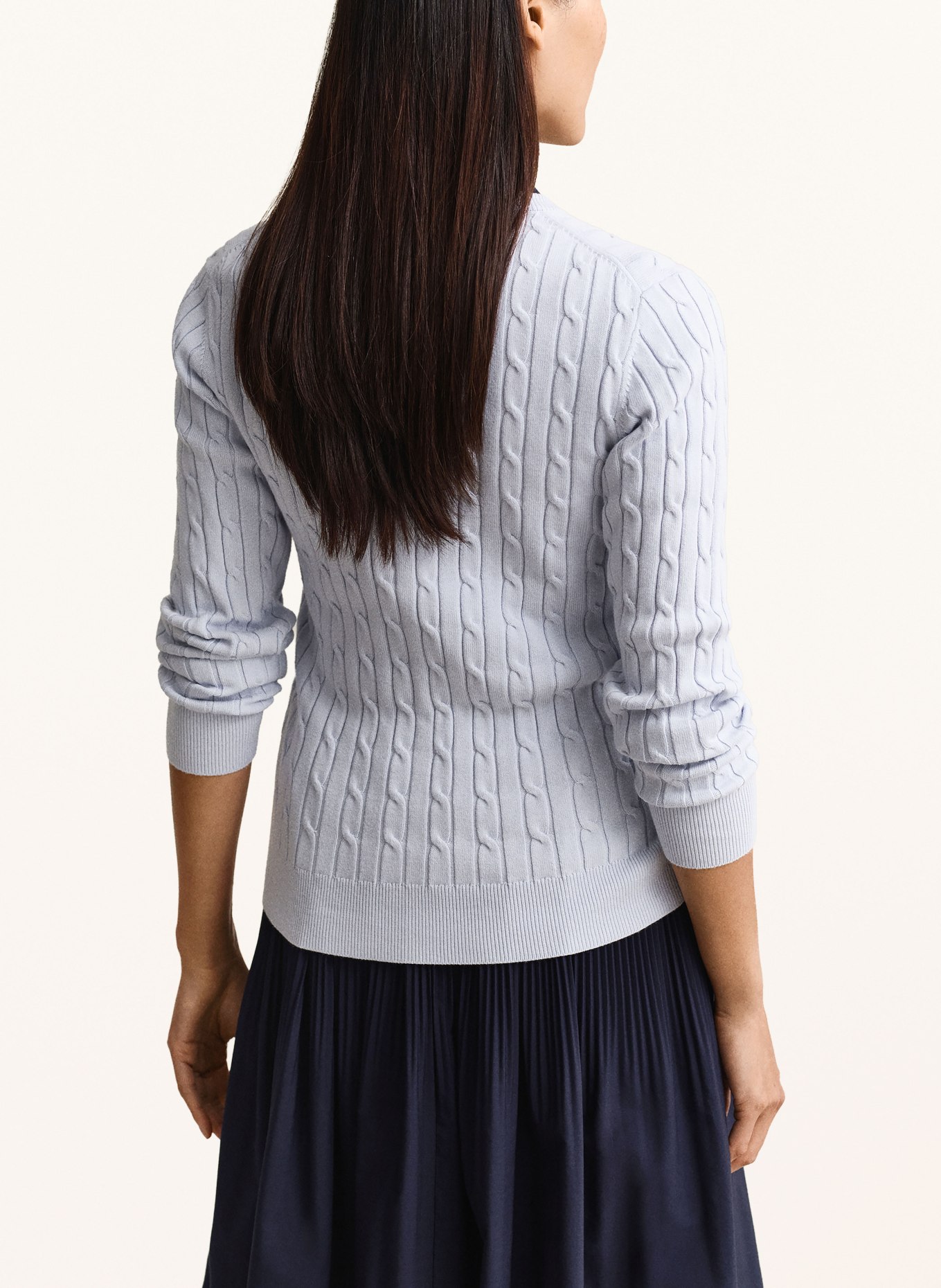 GANT svetr: TMAVĚ MODRÁ