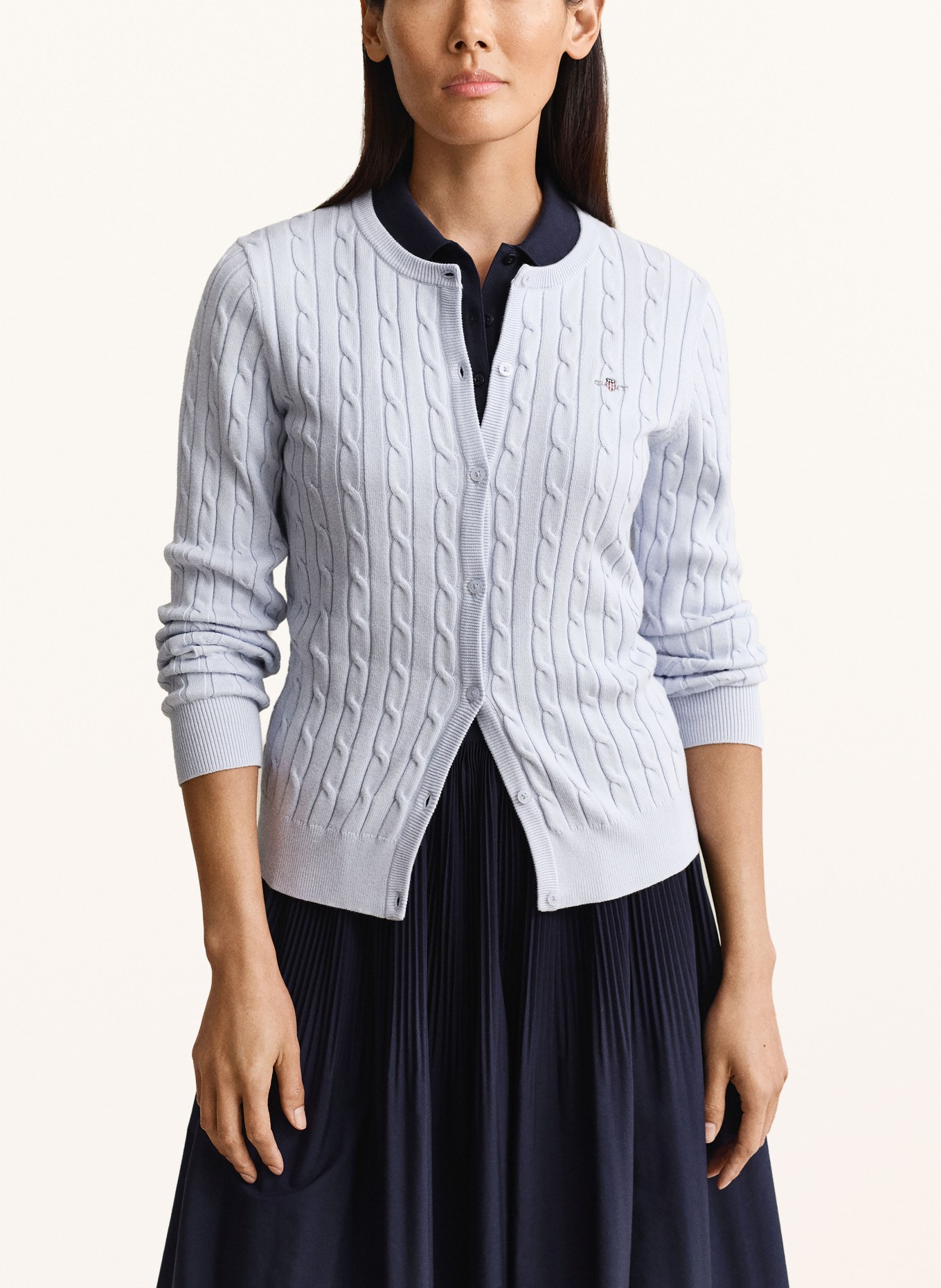 GANT svetr: TMAVĚ MODRÁ