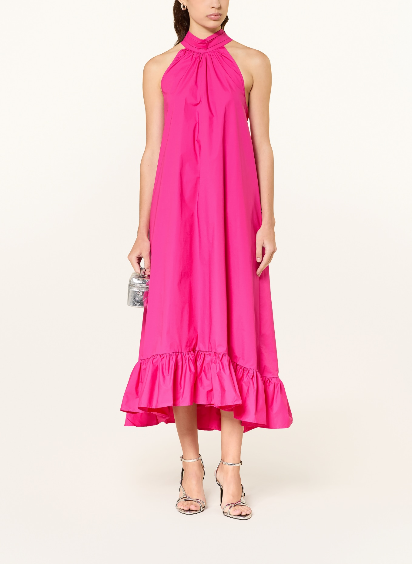 ANNA's Šaty s volány: FUCHSIOVÁ