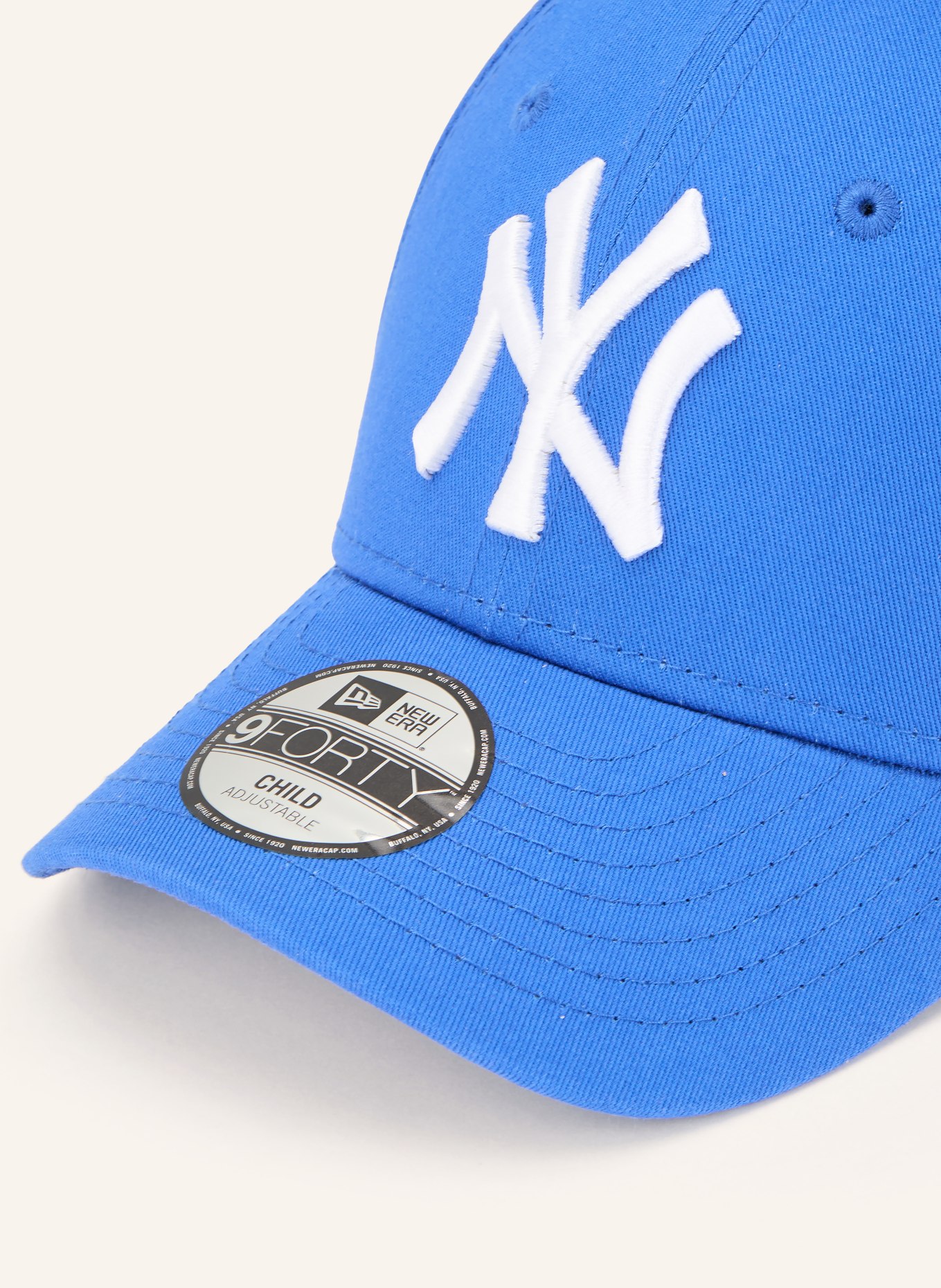 NEW ERA Cap 9FORTY®: BLAU / WEISS