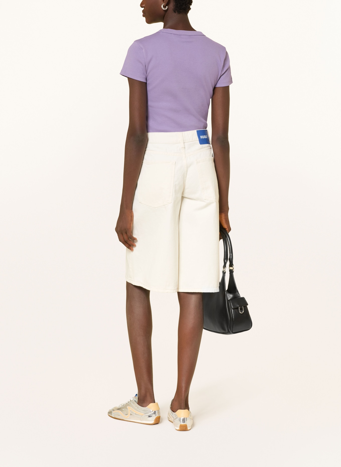 HUGO Jeans-Bermudas GALOLA: 102 NATURAL