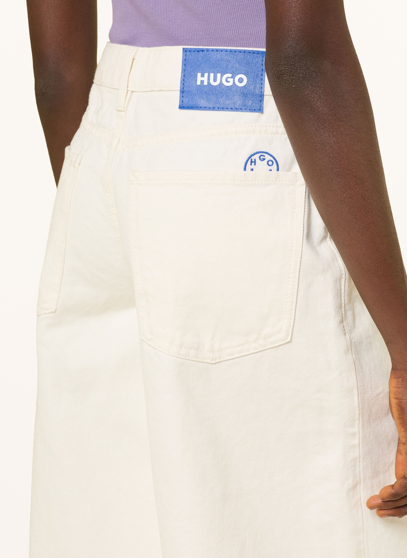 HUGO Jeans-Bermudas GALOLA: 102 NATURAL