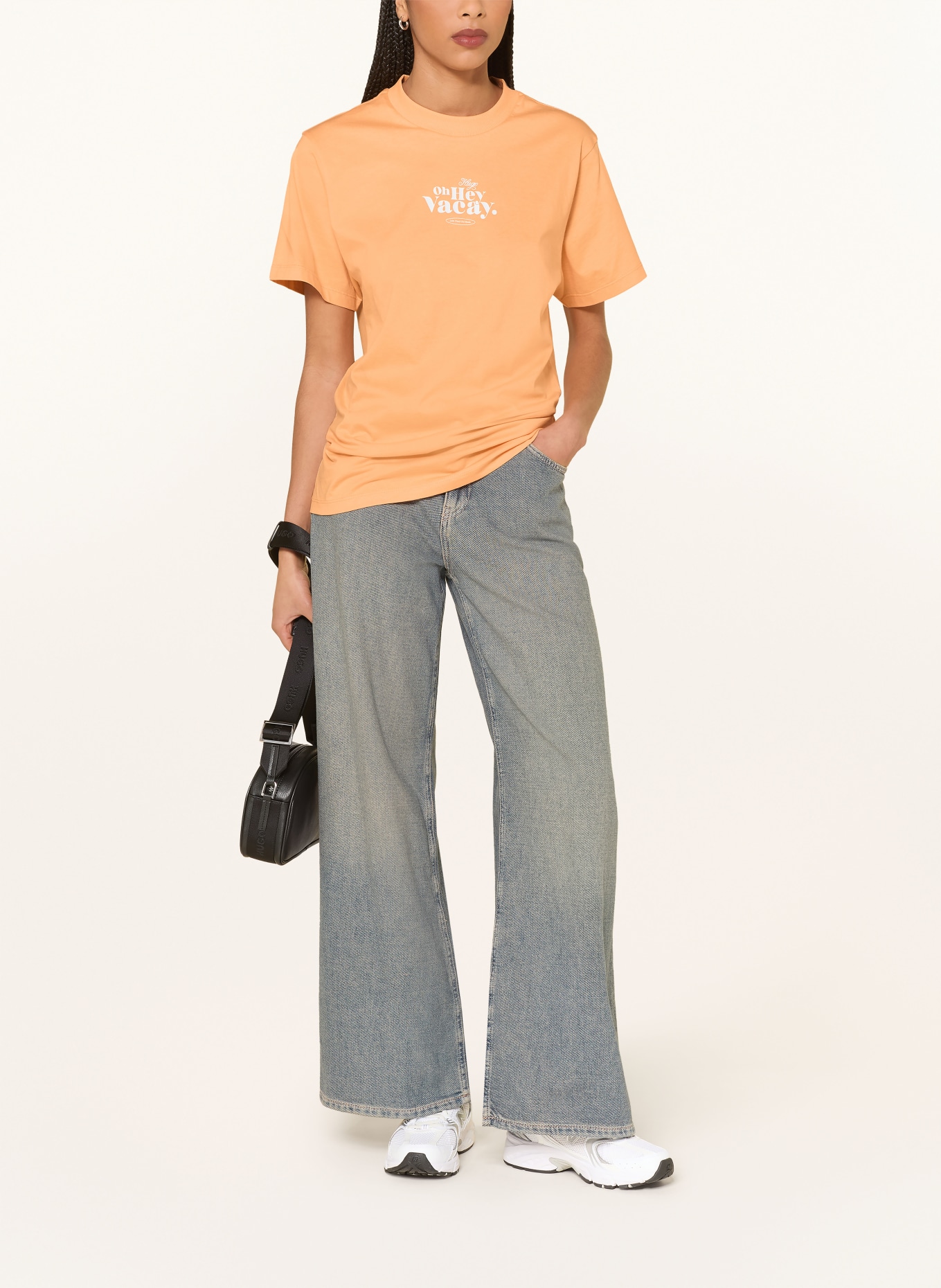 HUGO tričko: ORANŽOVÁ