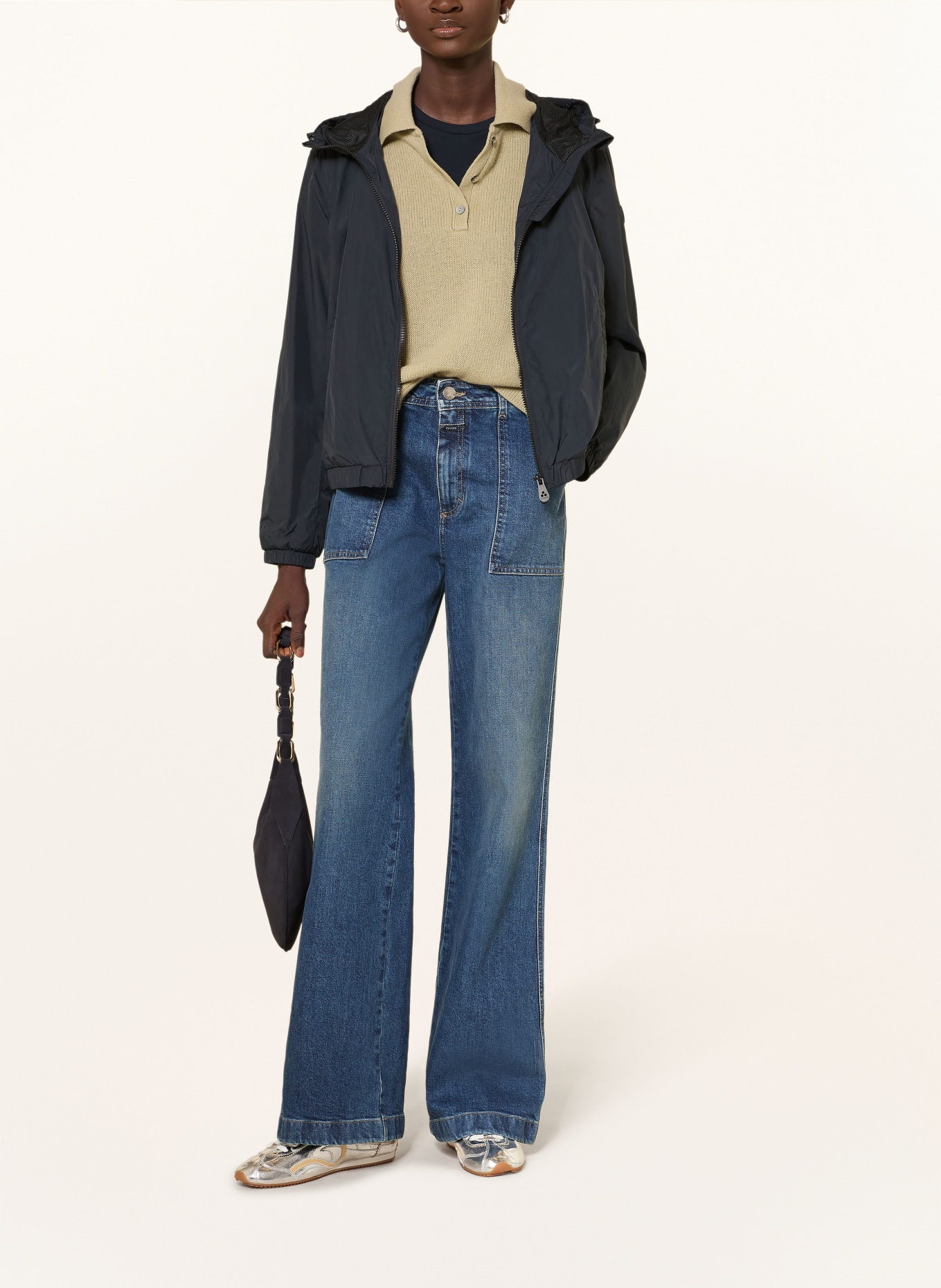 PEUTEREY Jacke NIGLE SHORT: DUNKELBLAU