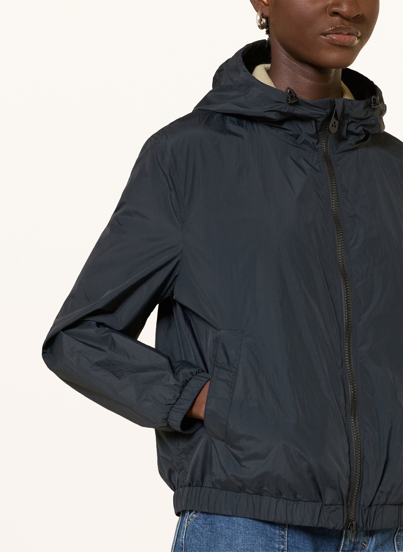 PEUTEREY Jacke NIGLE SHORT: DUNKELBLAU