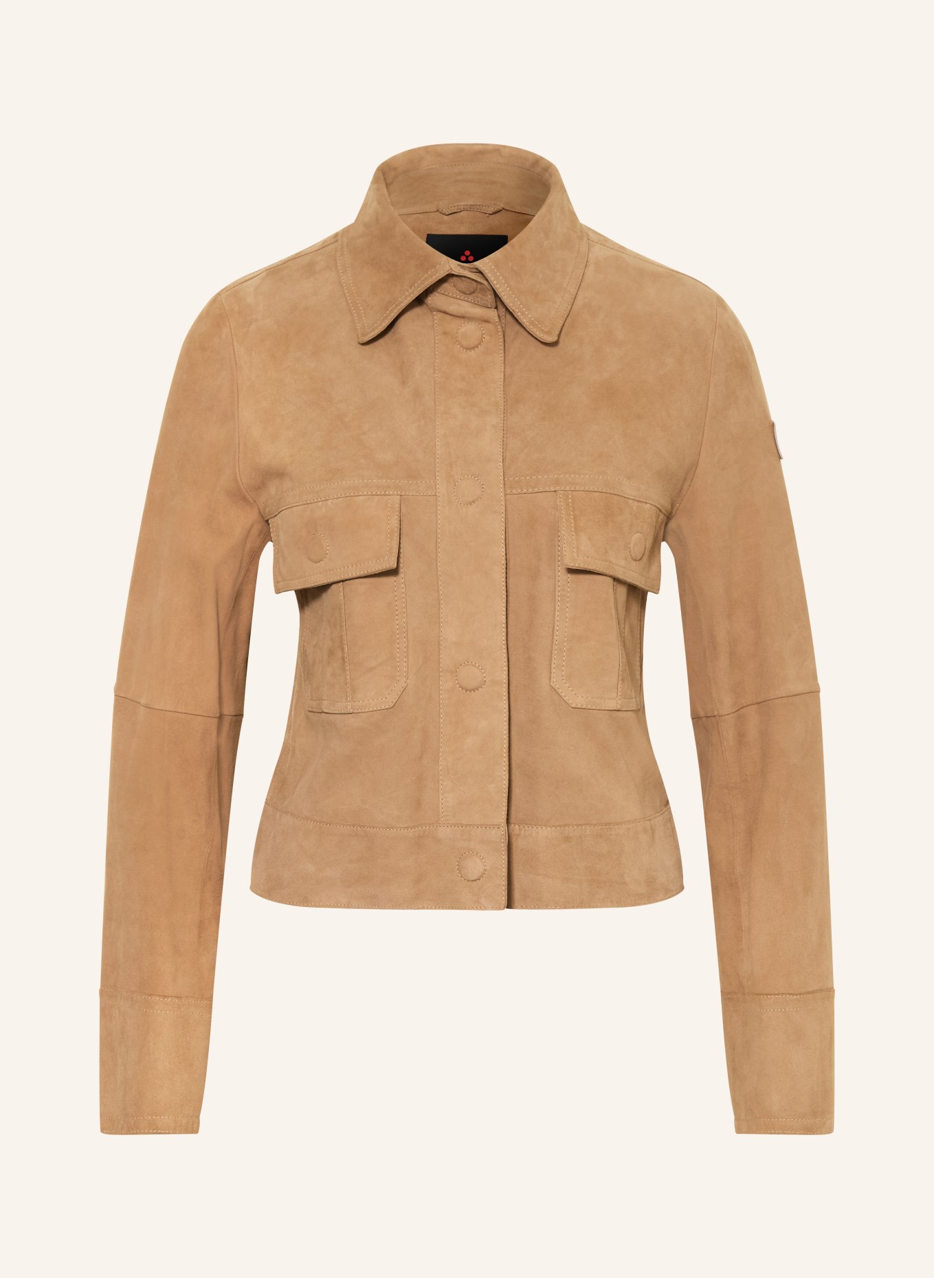 PEUTEREY Lederjacke ERA: CAMEL