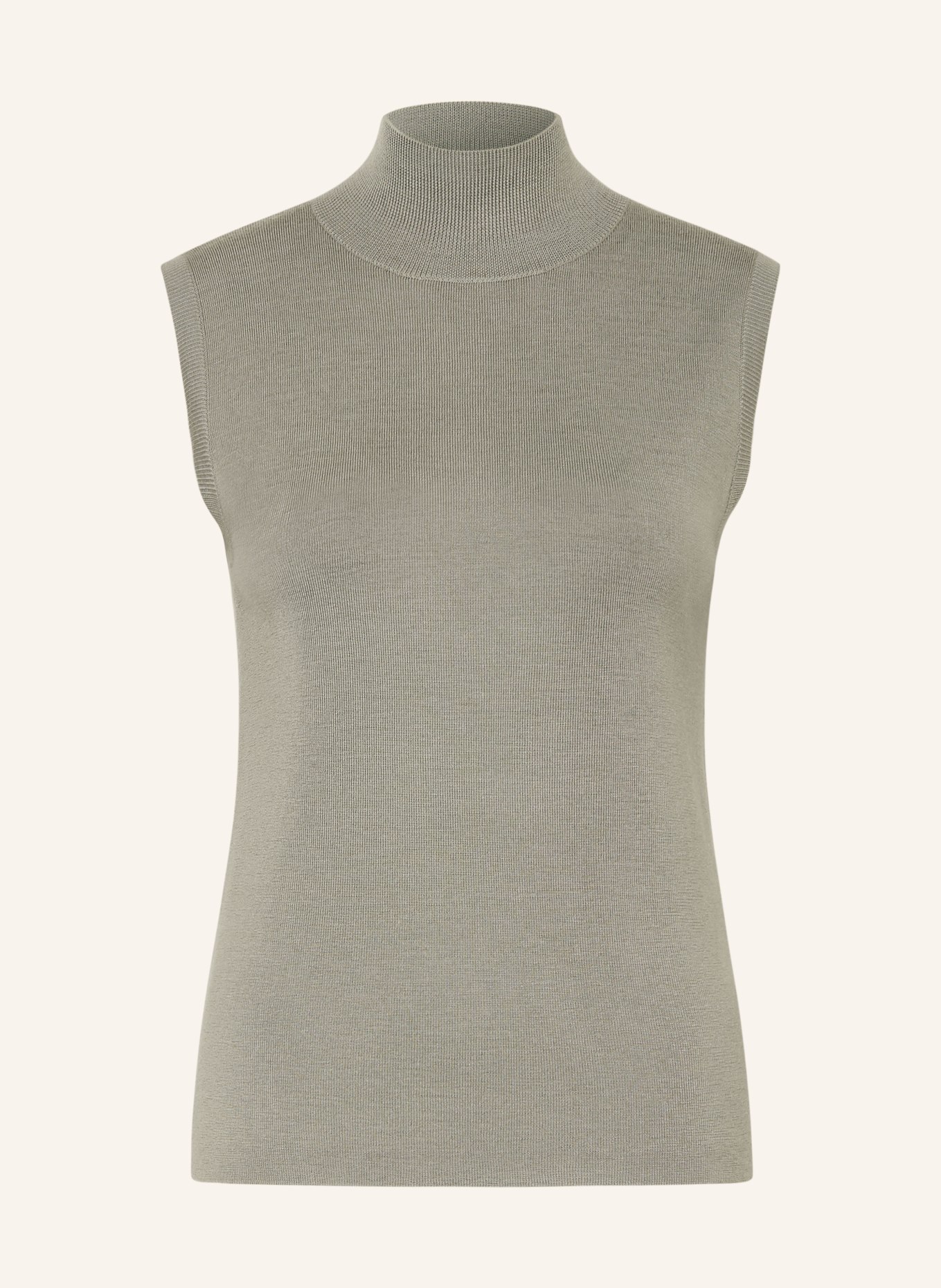 windsor. pletený top: ŠEDÁ