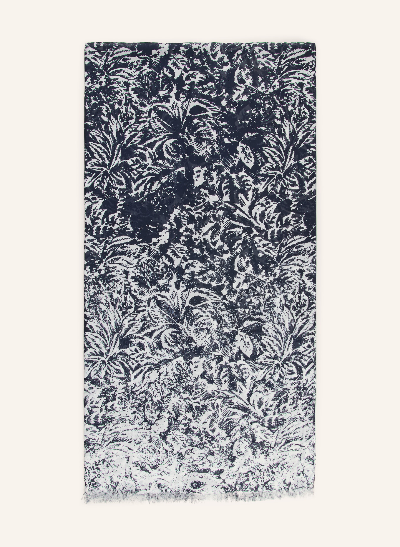 windsor. Schal: DUNKELBLAU / WEISS