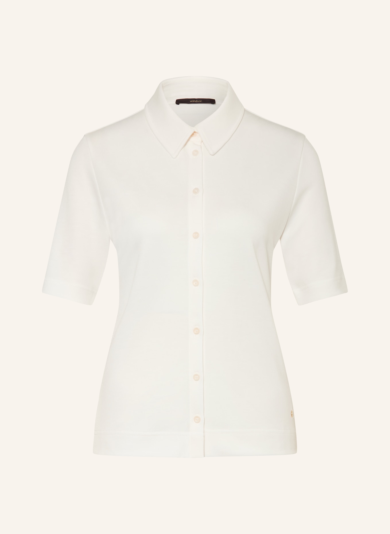 windsor. Jerseyové polo tričko: BÍLÁ