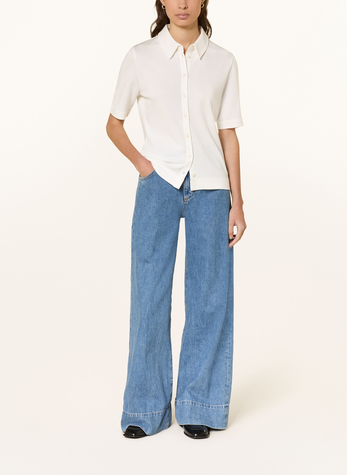 windsor. Jerseyové polo tričko: BÍLÁ