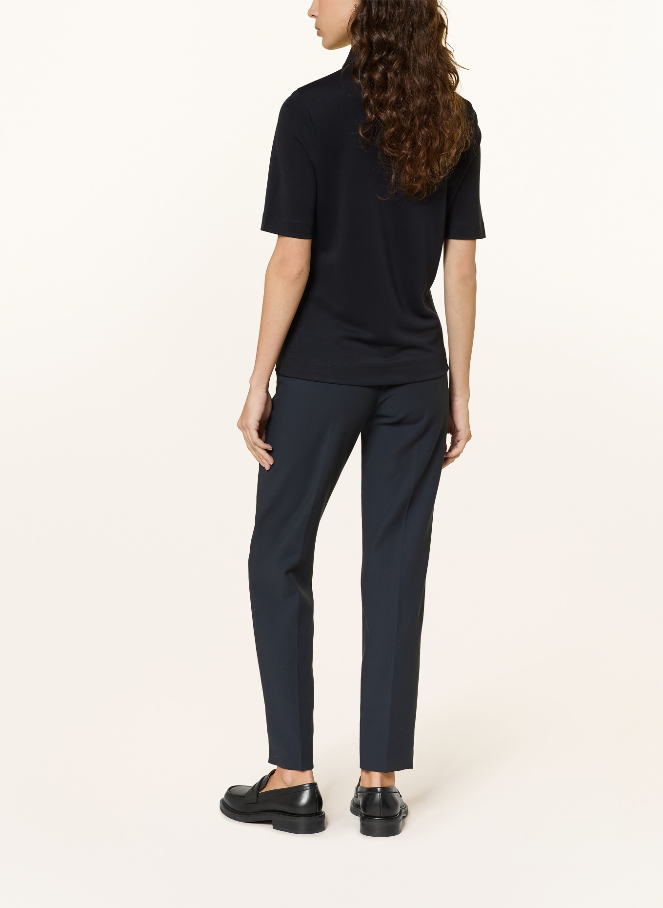 windsor. Jerseyové polo tričko: TMAVĚ MODRÁ