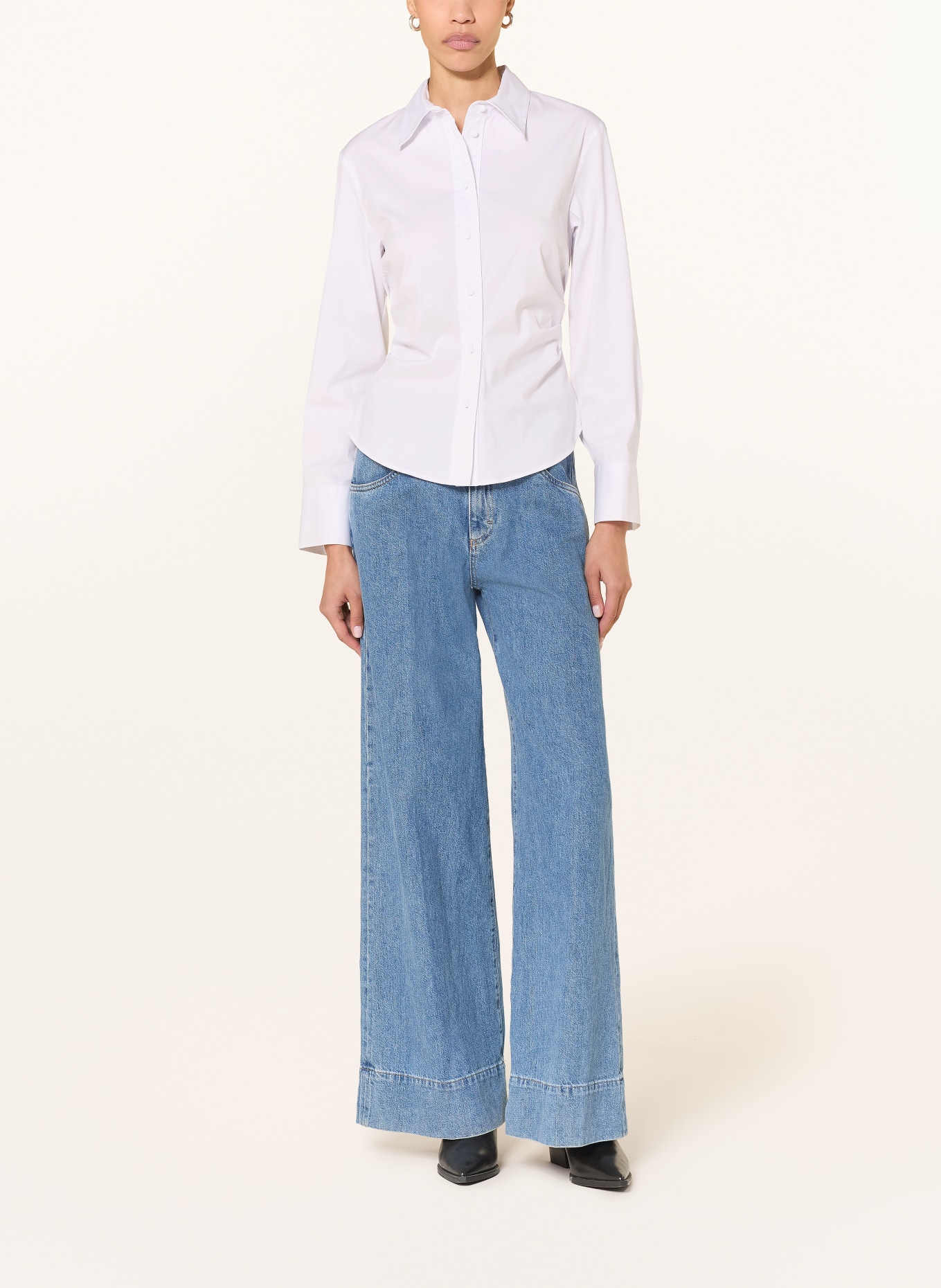 windsor. Hemdbluse: WEISS