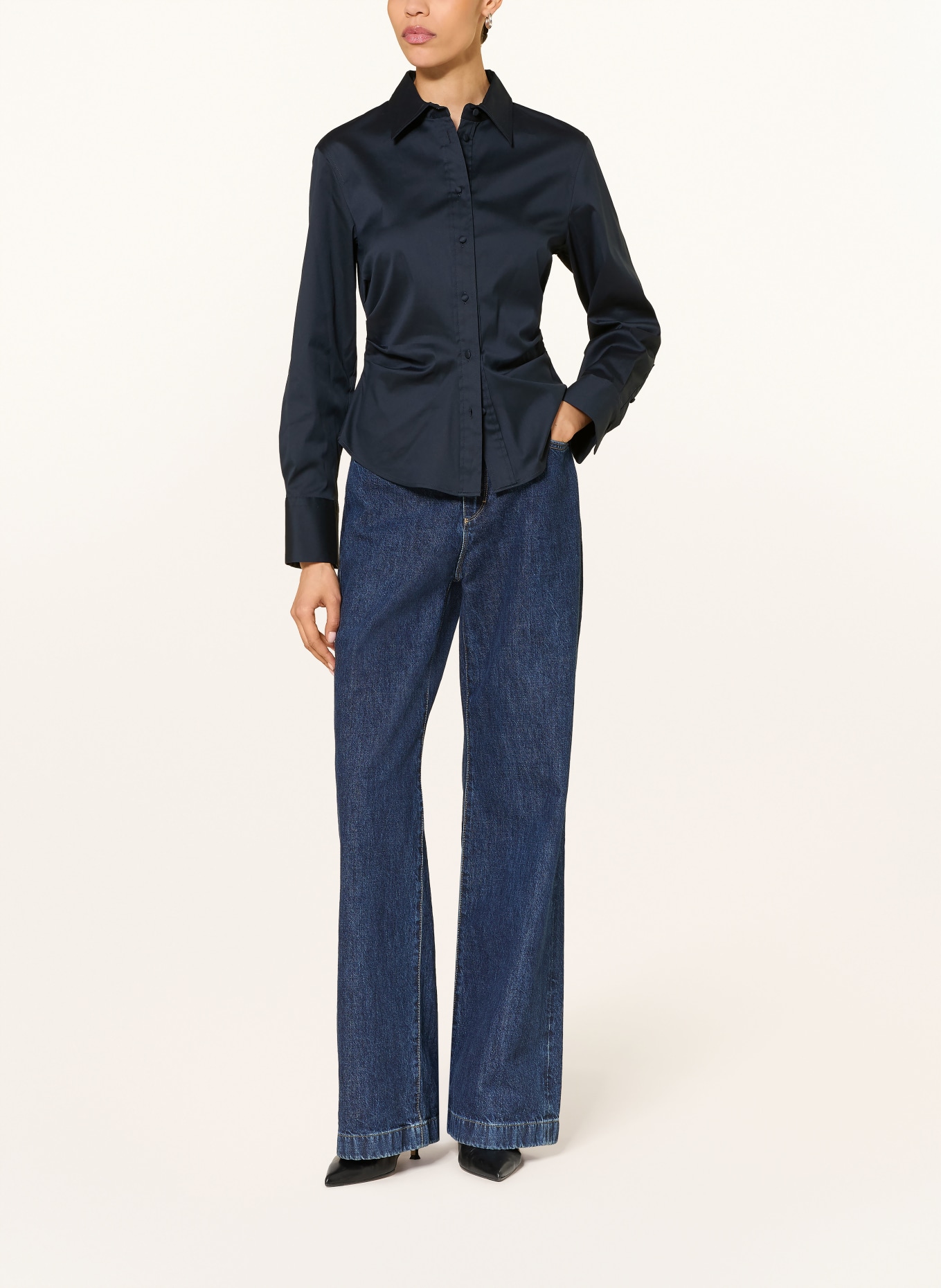 windsor. Hemdbluse: DUNKELBLAU