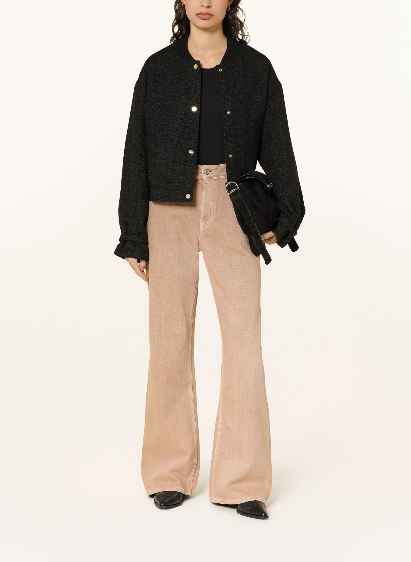 AG Jeans Dżinsy z rozszerzanymi nogawkami PADUA: VIDR VIN DESERT ROSE