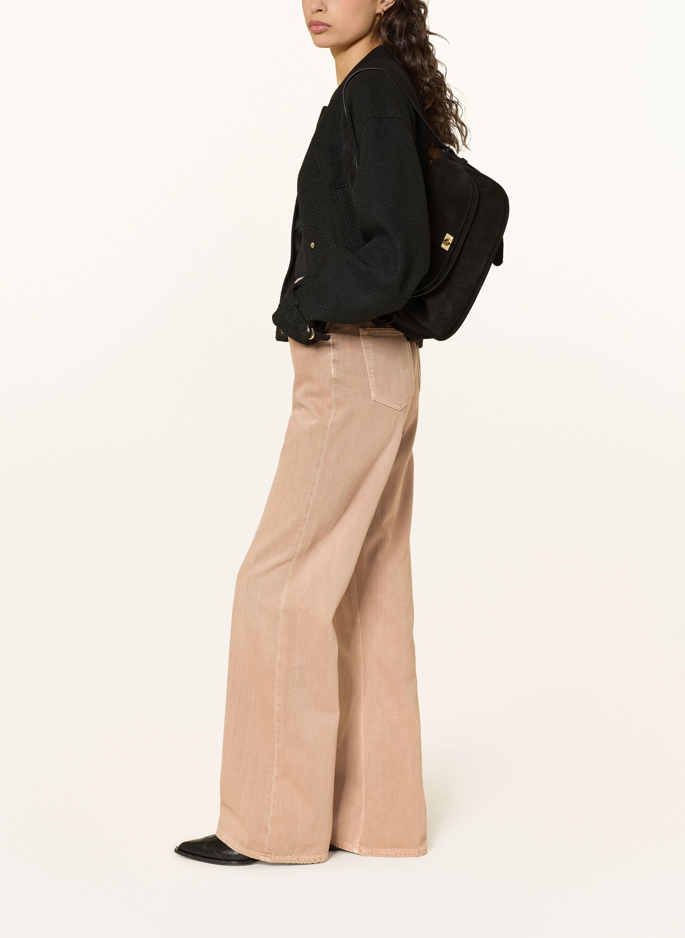 AG Jeans Dżinsy z rozszerzanymi nogawkami PADUA: VIDR VIN DESERT ROSE