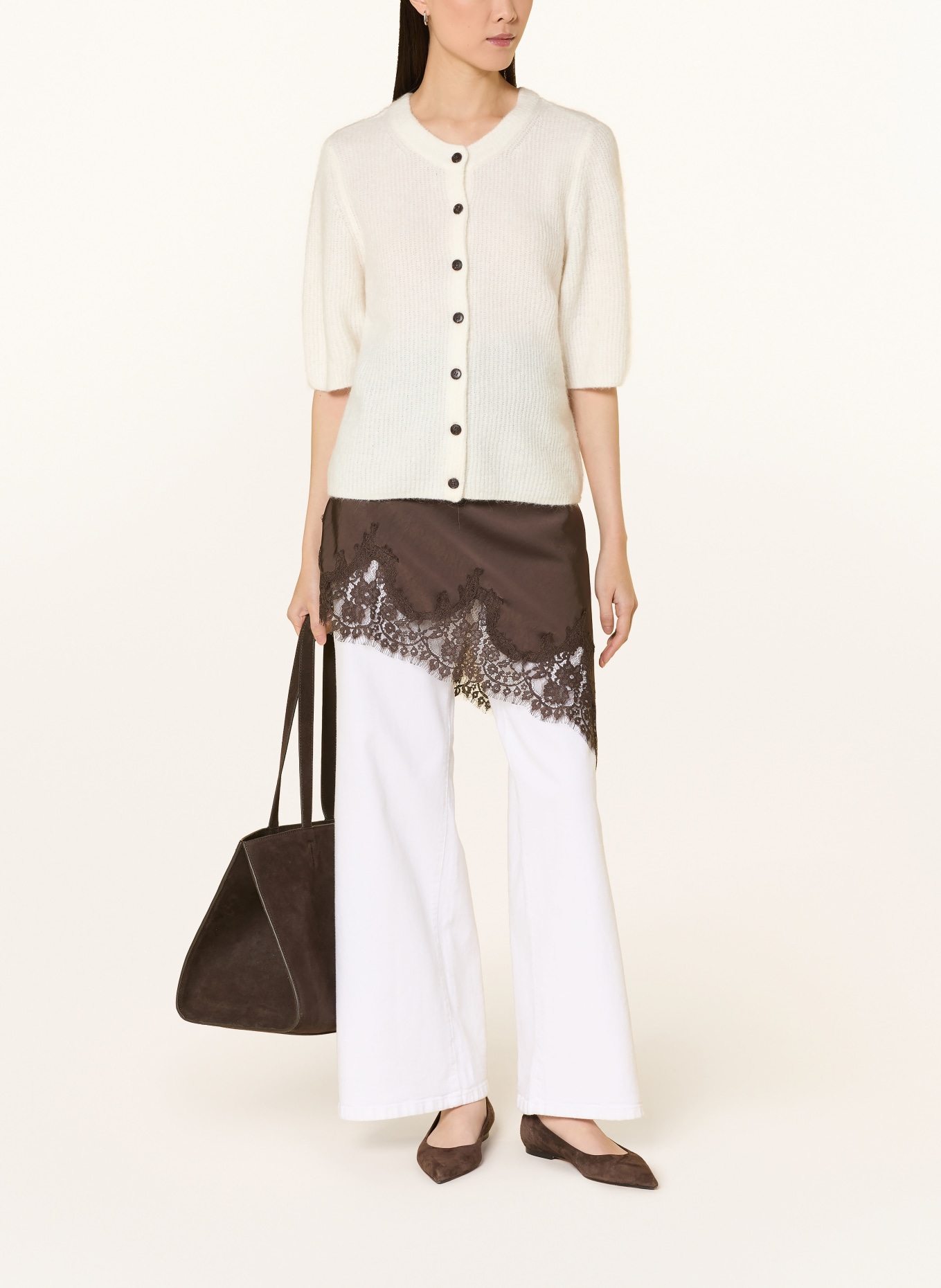 MSCH COPENHAGEN MSCHJINIE HOPE cardigan: CREAM