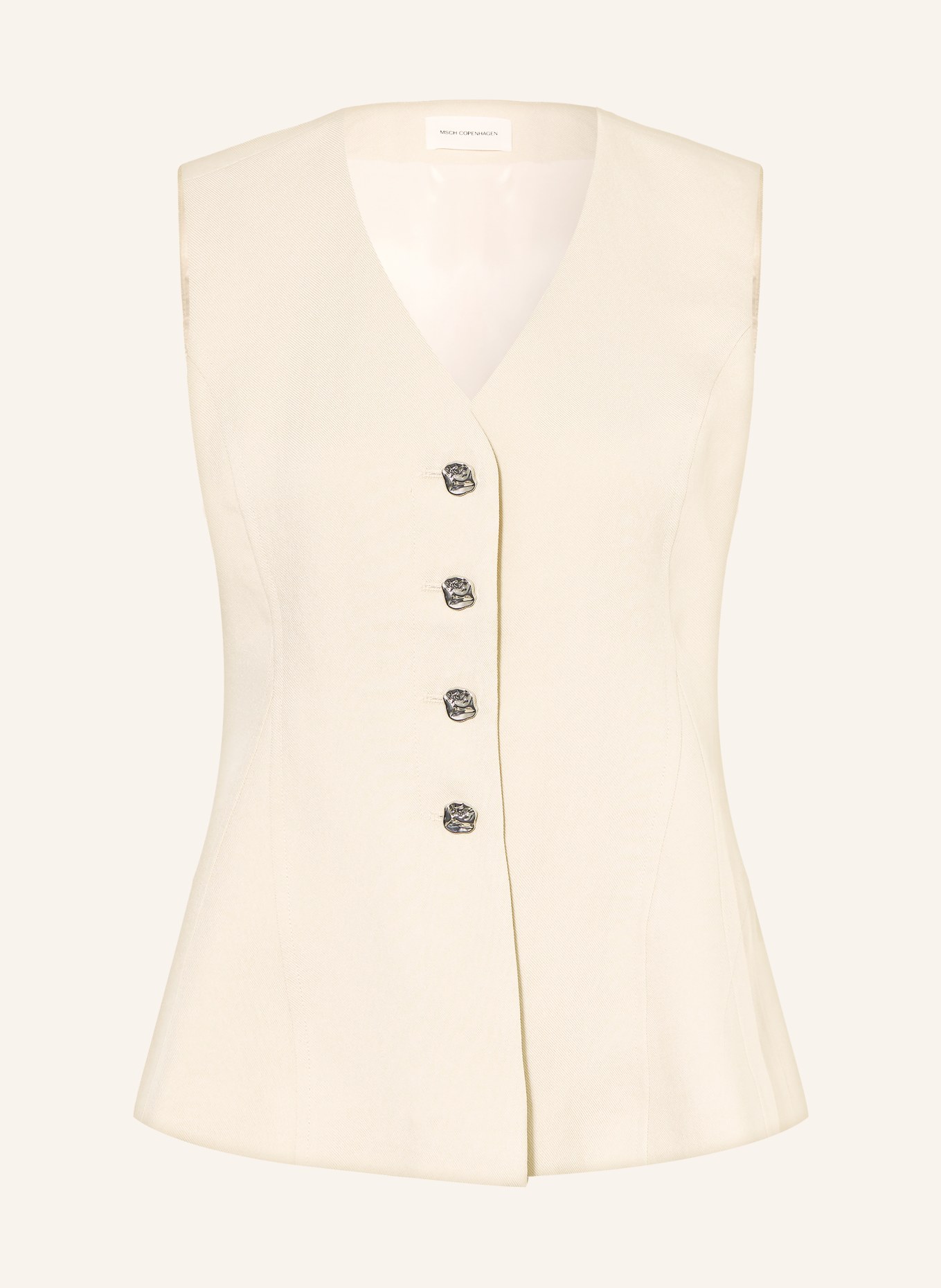 MSCH COPENHAGEN Blazerweste MSCHESTERIANE: BEIGE