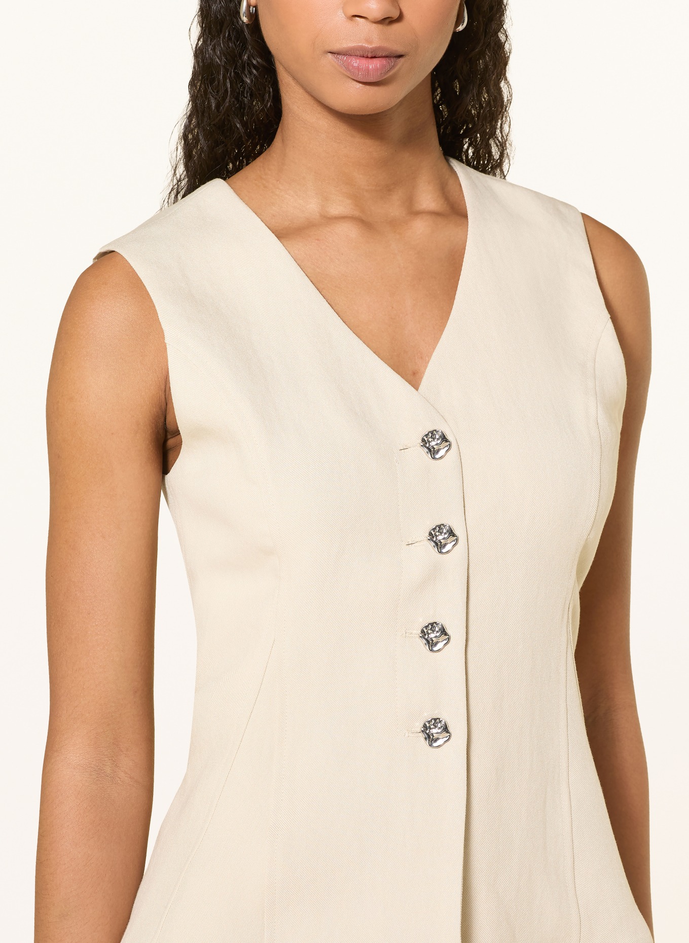 MSCH COPENHAGEN Blazerweste MSCHESTERIANE: BEIGE