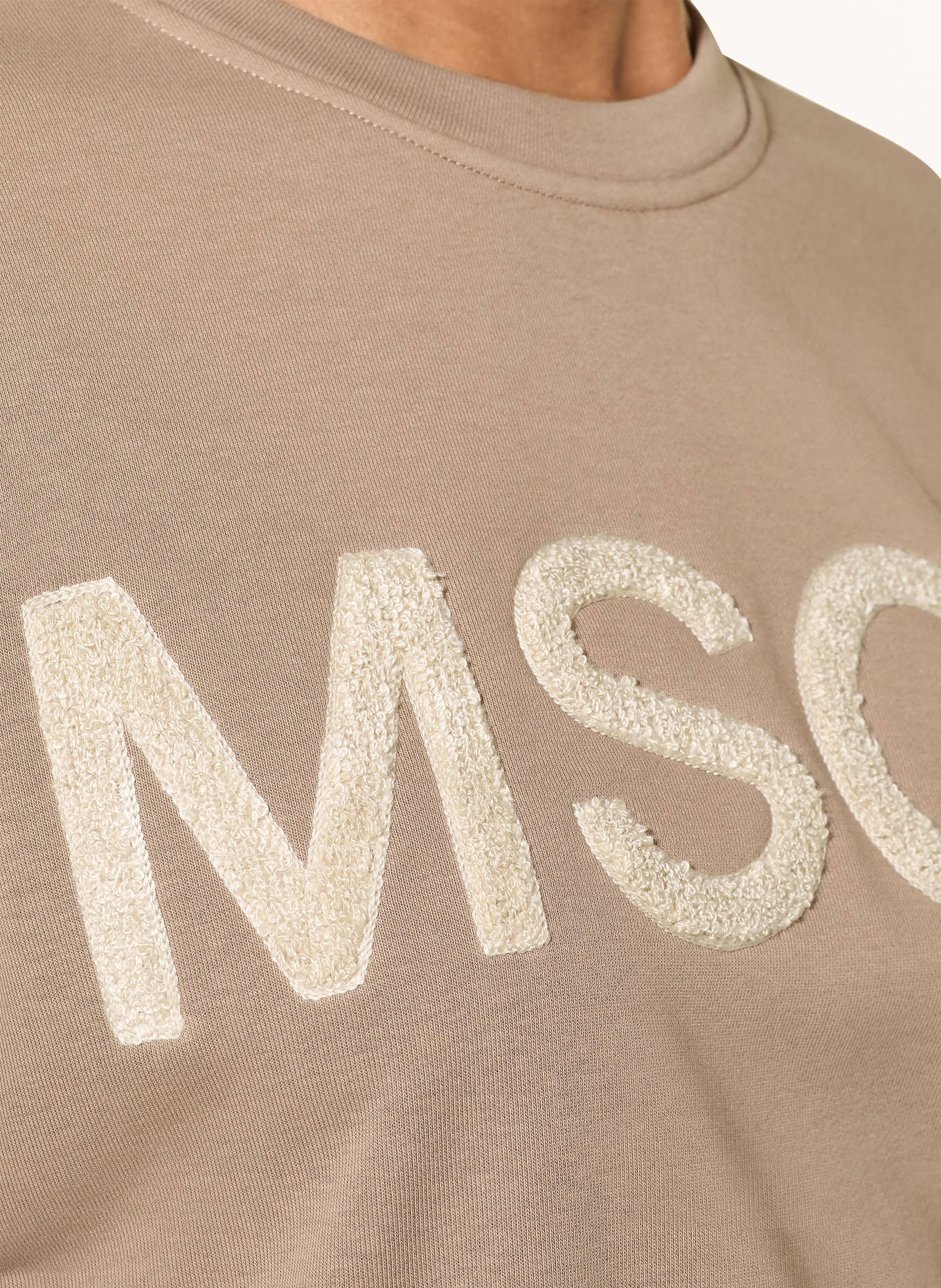 MSCH COPENHAGEN Sweatshirt MSCHMELA BRIENA: CAMEL / LICHTBRUIN