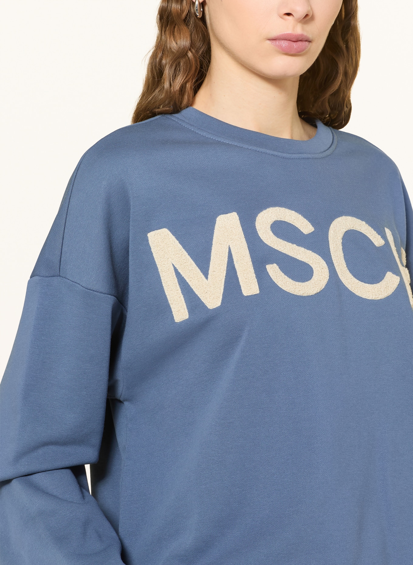 MSCH COPENHAGEN MSCHMELA BRIENA sweatshirt: BLUE GRAY