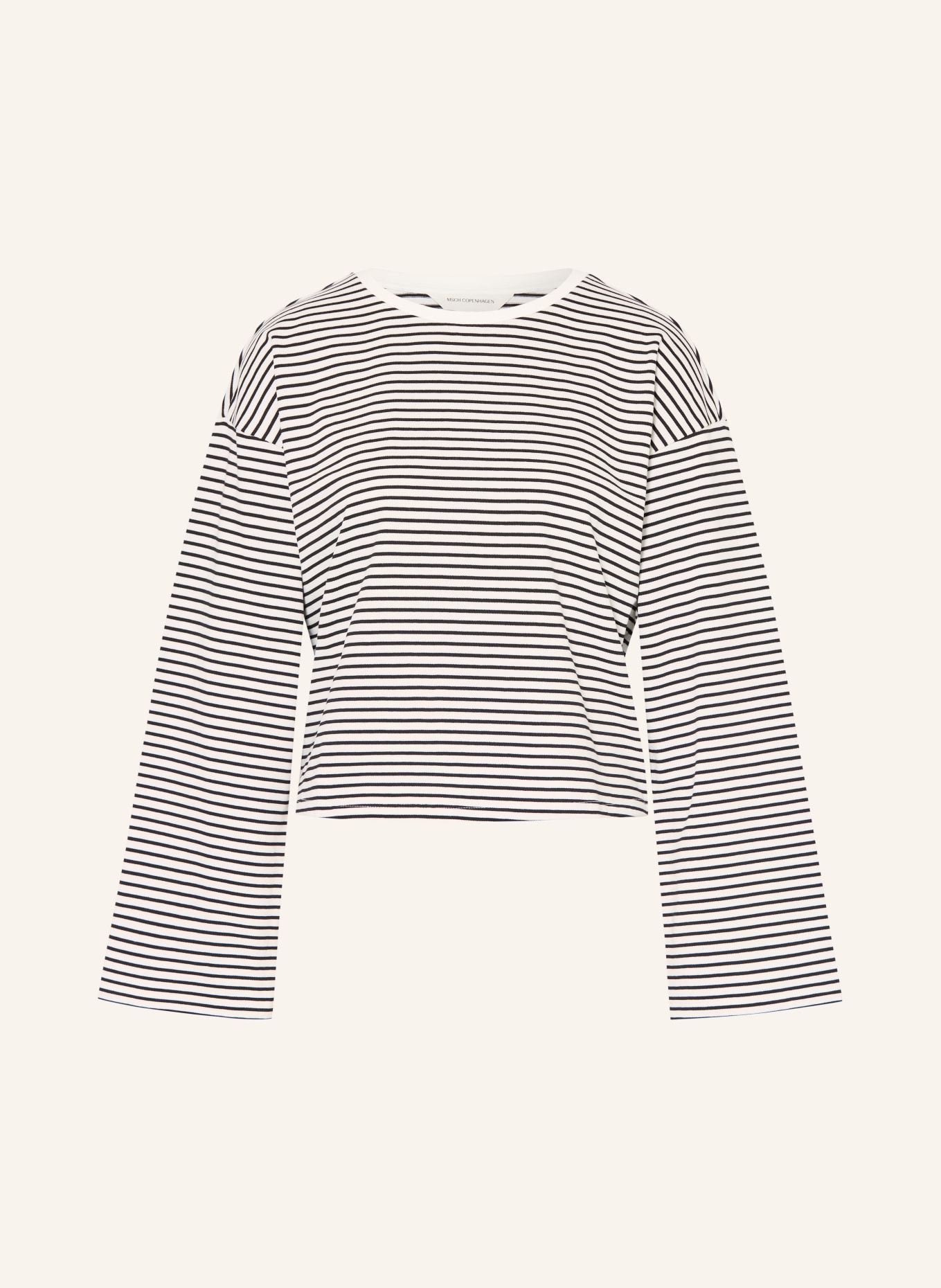 MSCH COPENHAGEN Dlouhé rukávy MSCHKRESTIANE: ČERNÁ / REŽNÁ