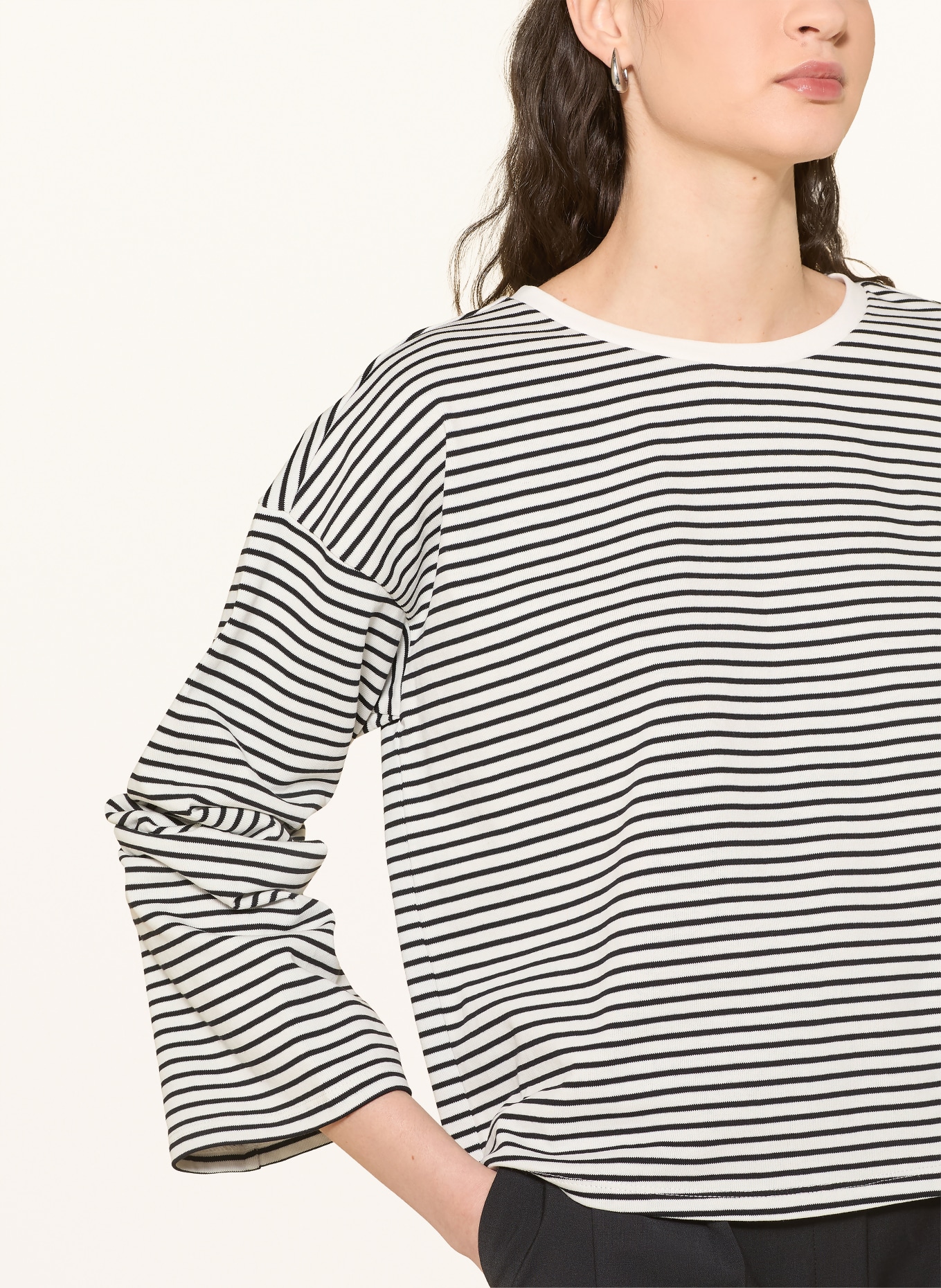 MSCH COPENHAGEN Dlouhé rukávy MSCHKRESTIANE: ČERNÁ / REŽNÁ