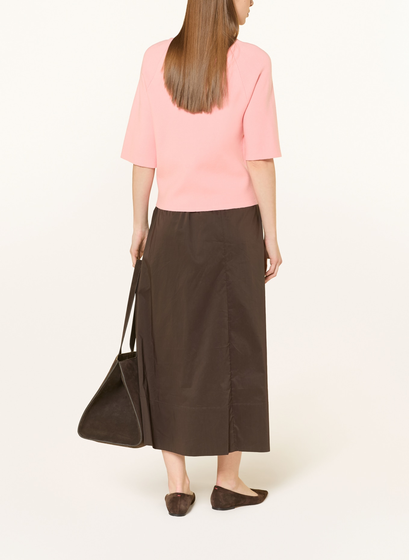 MSCH COPENHAGEN MSCHAUBREE EAST cardigan with 3/4 sleeves: PINK