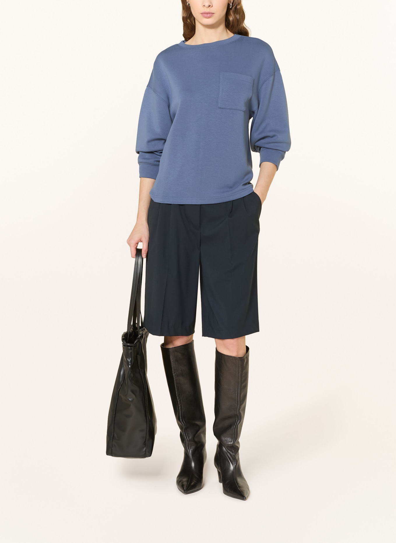 MSCH COPENHAGEN Mikina MSCHILLIANA IMA: ČERNOŠEDÁ