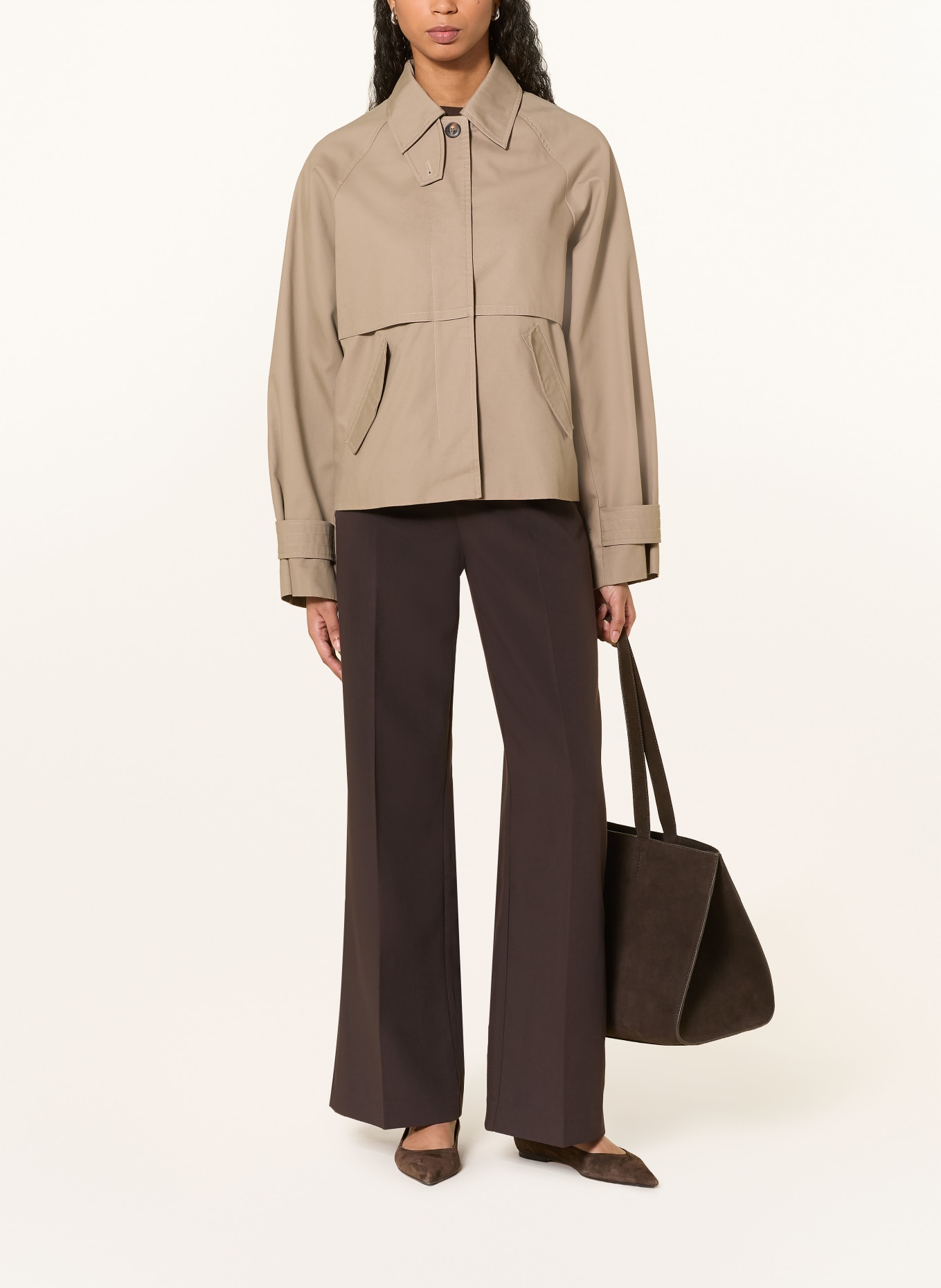 MSCH COPENHAGEN Boxy jacket MSCHSVADA: BEIGE
