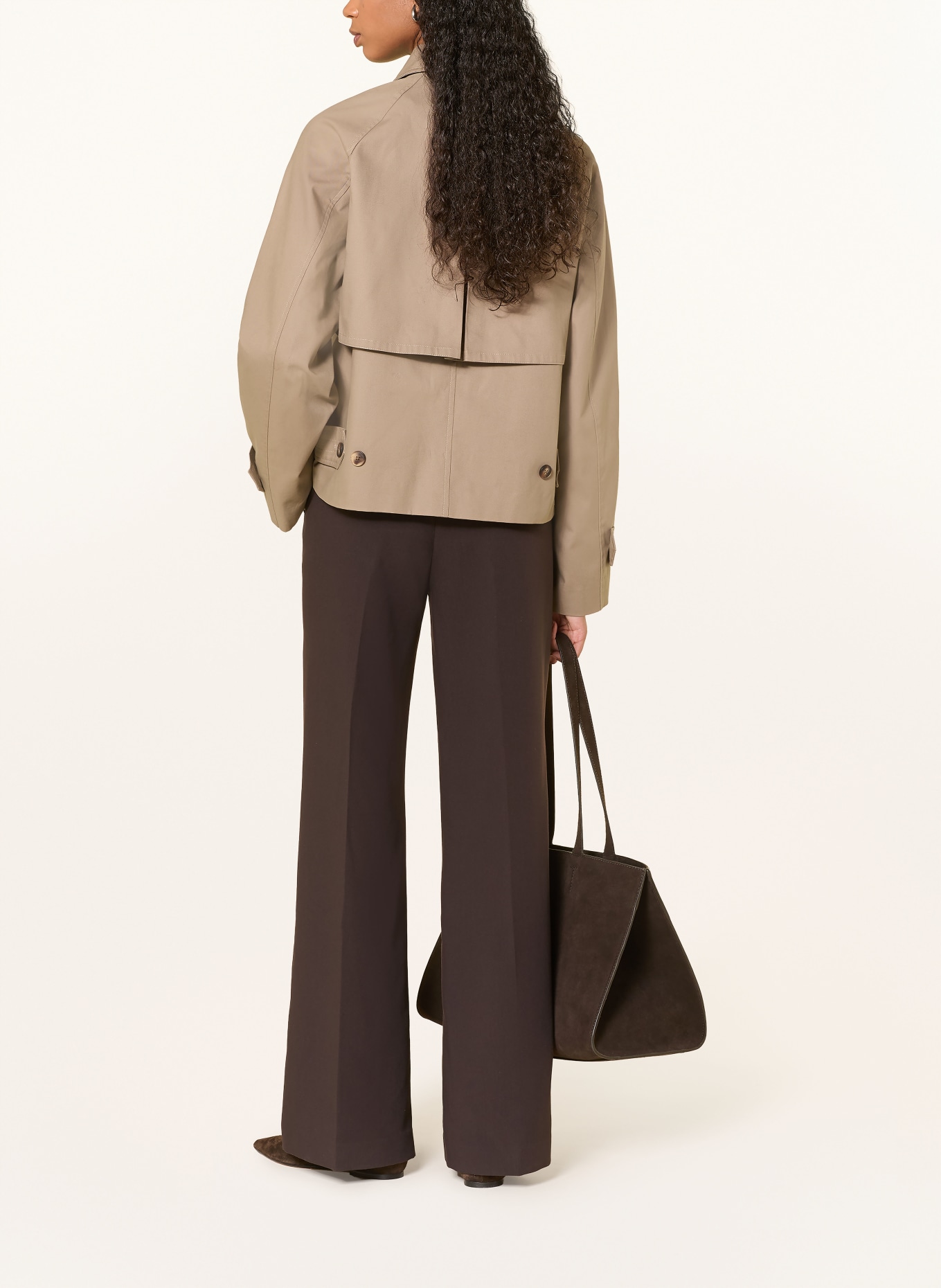 MSCH COPENHAGEN Boxy jacket MSCHSVADA: BEIGE