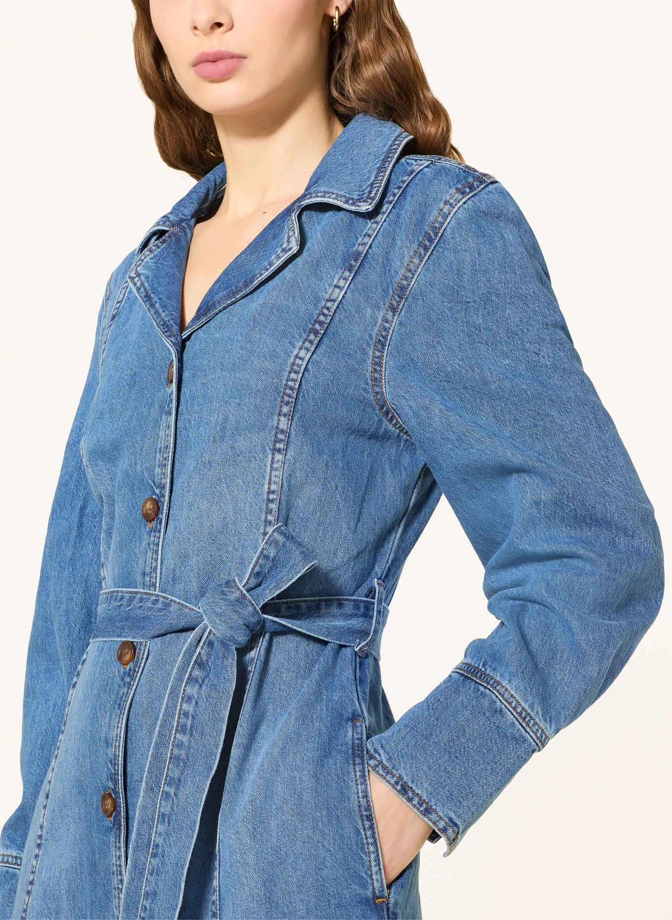 MSCH COPENHAGEN Jeans dress MSCHTURO ALENA: BLUE