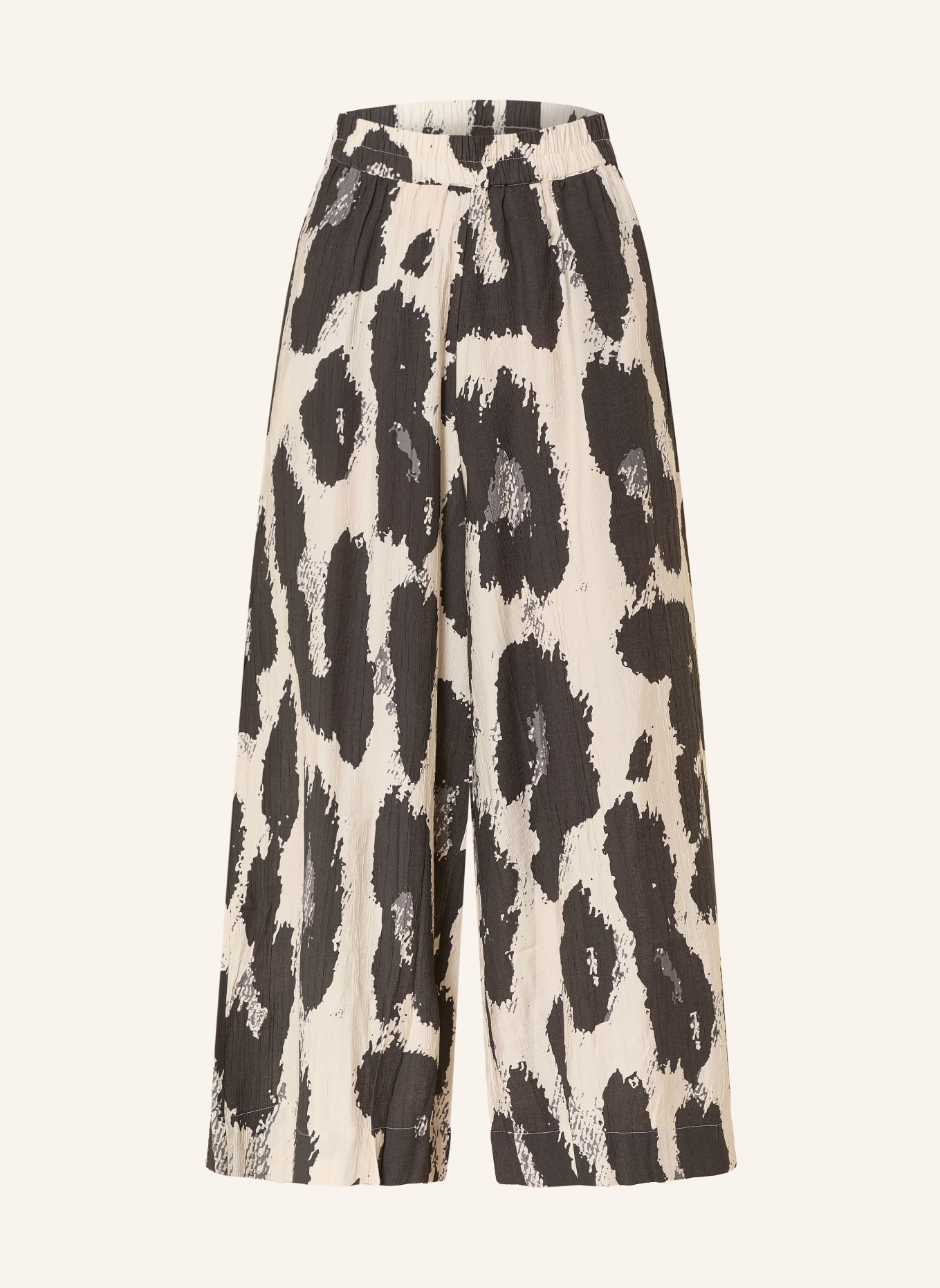 MSCH COPENHAGEN Culottes MSCHKARALIE JUSIA: BEIGE / DARK GRAY / GRAY