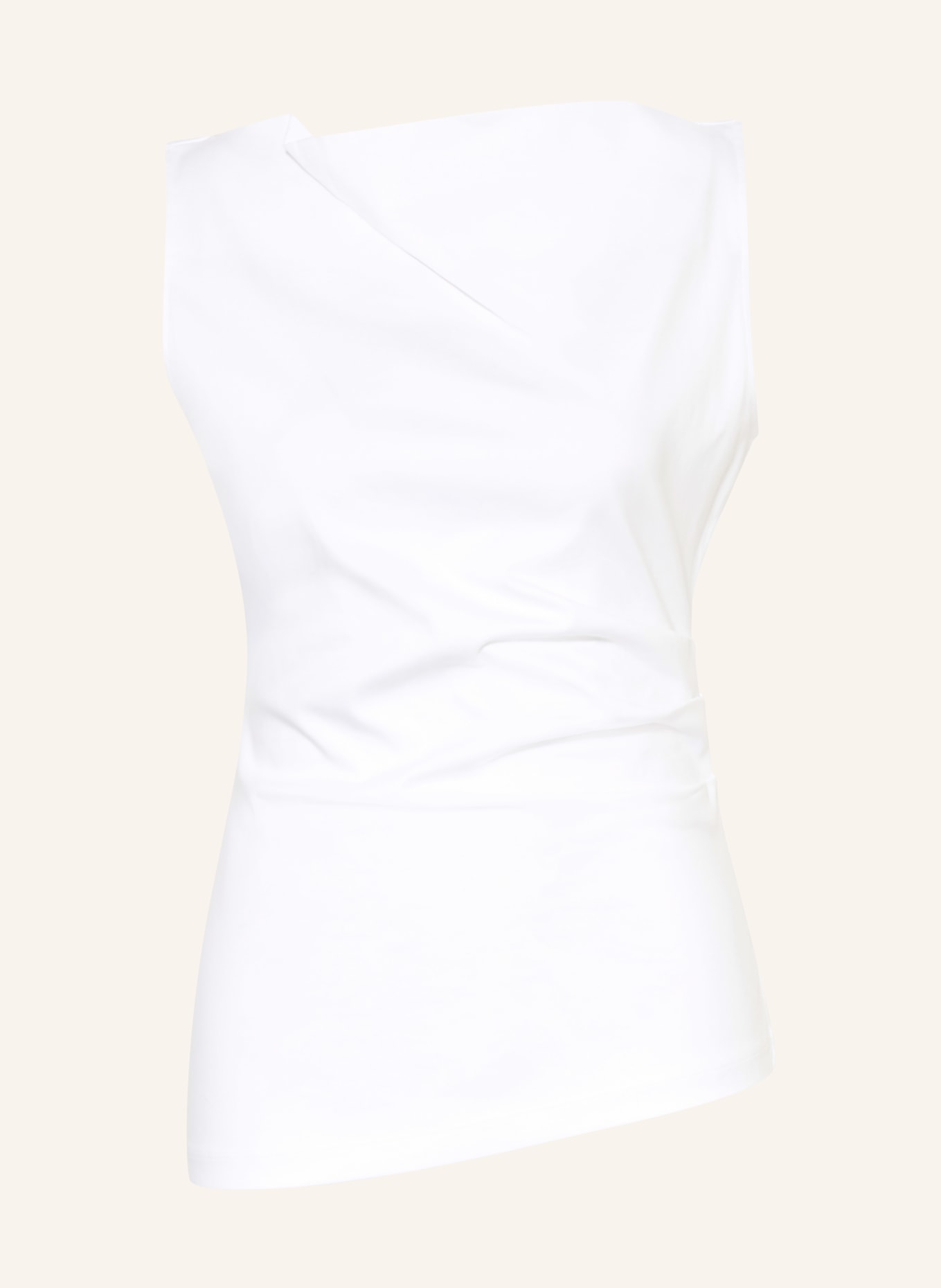 BOSS Jerseytop EMIAKA: WEISS