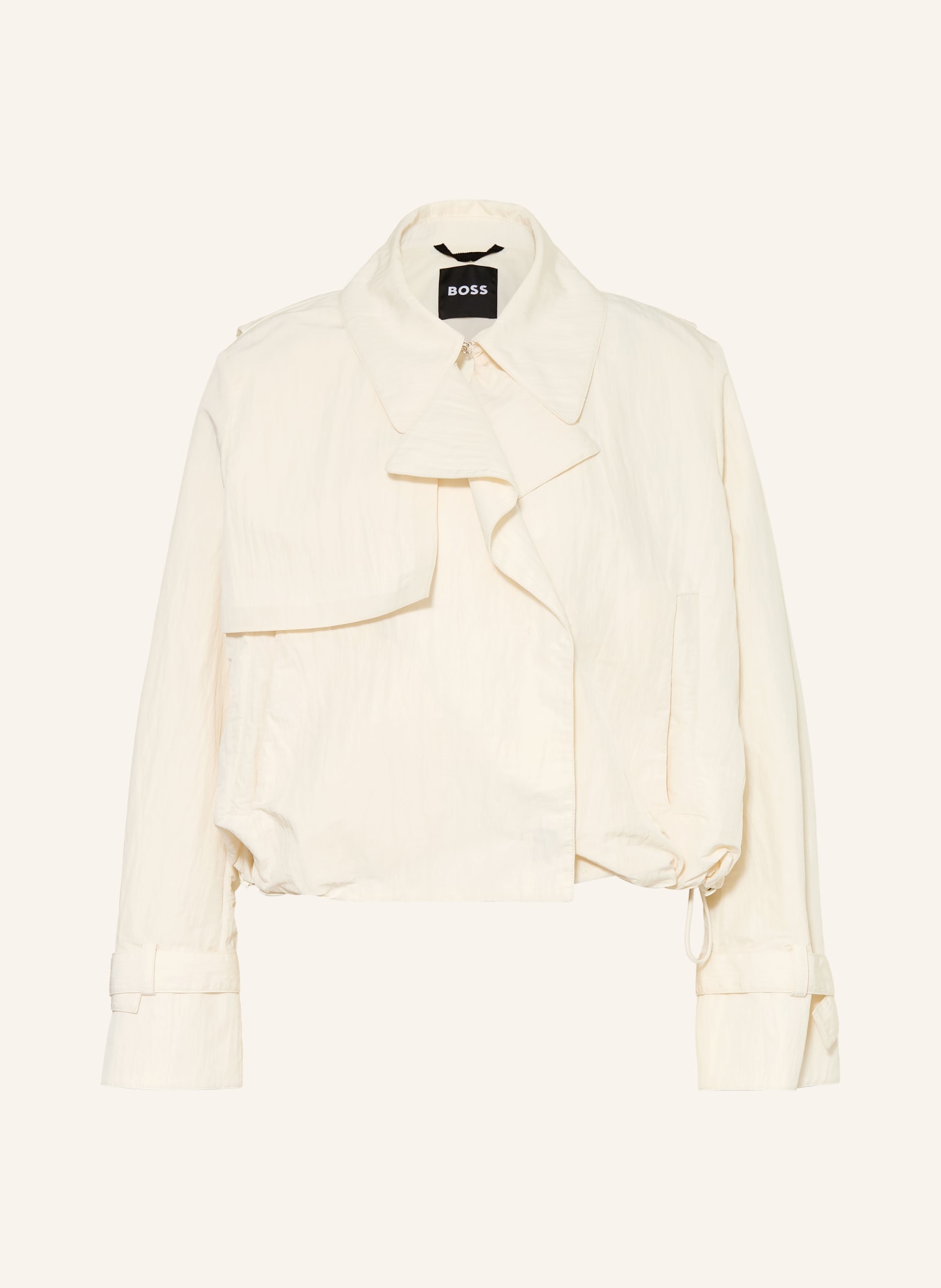 BOSS PARCAE blouson: ECRU