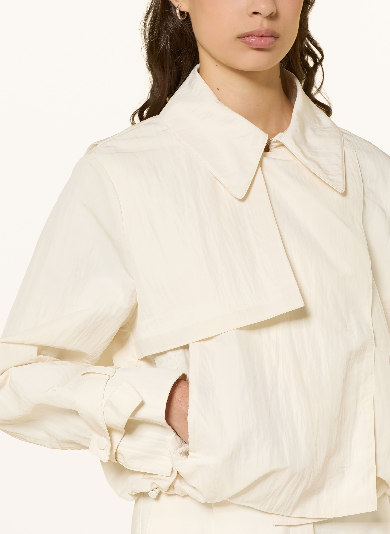 BOSS PARCAE blouson: ECRU