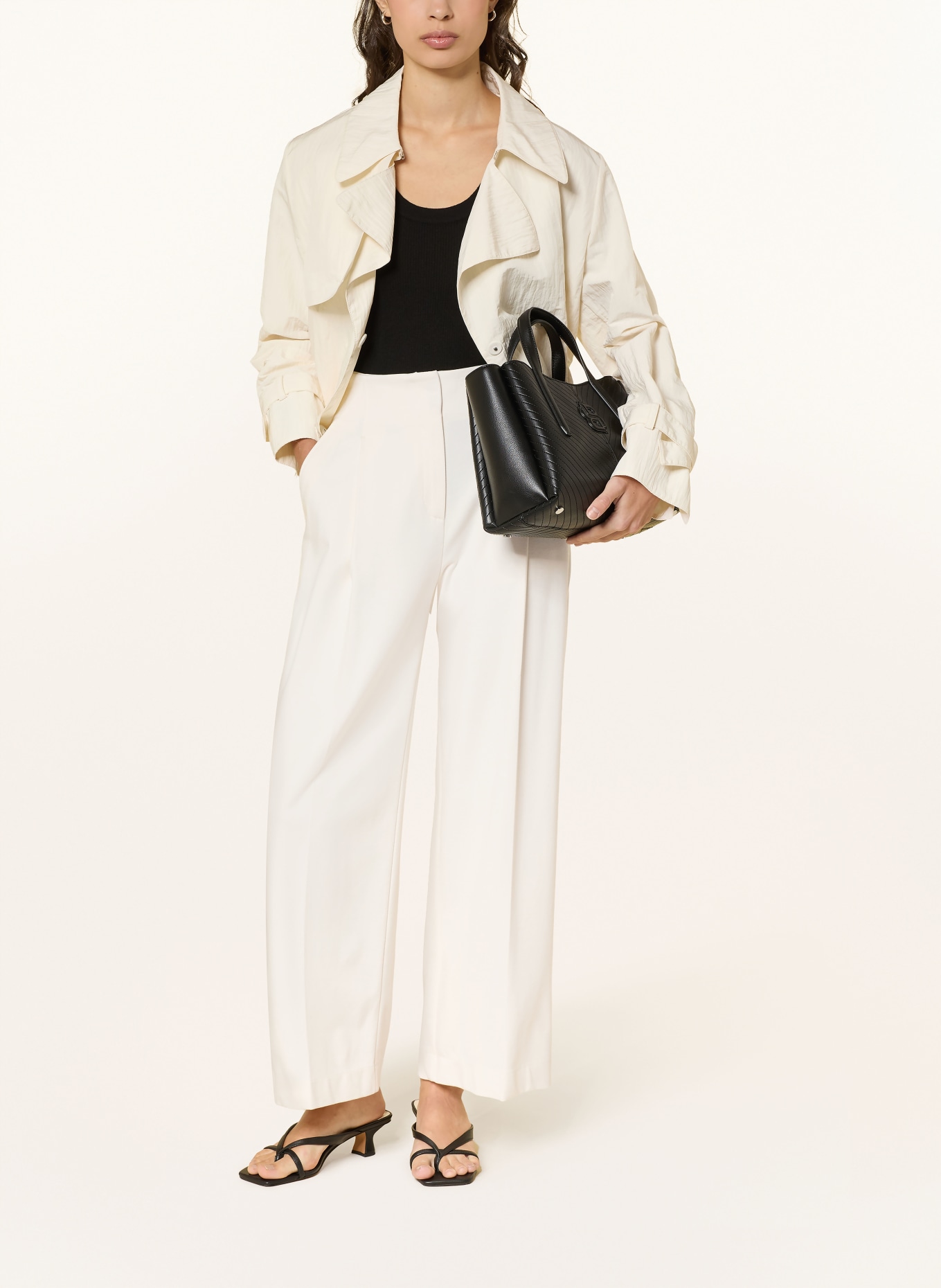 BOSS Culotte TULLOTA: ECRU