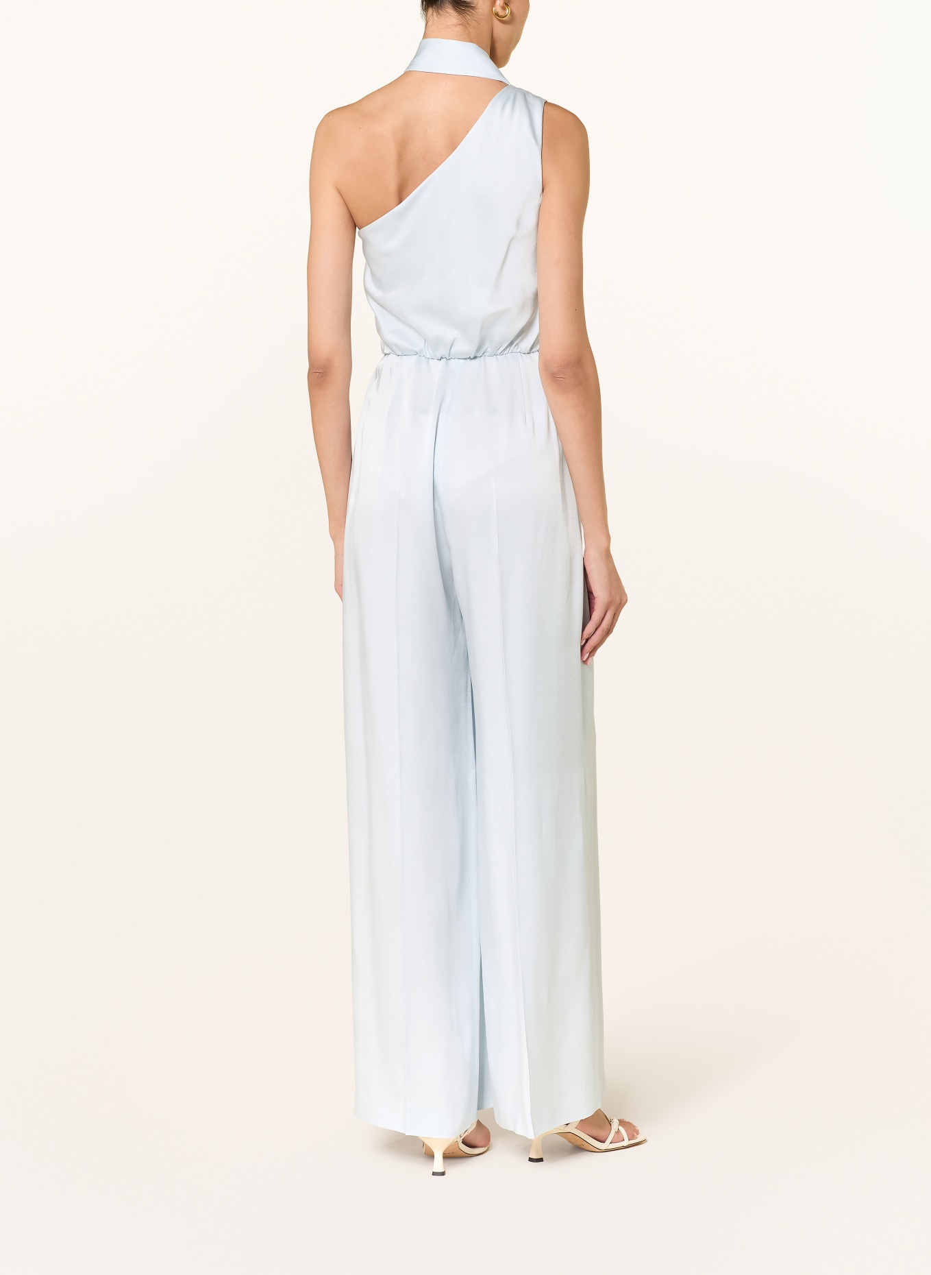 BOSS Satanový kombinéza DESCARLA: TMAVĚ MODRÁ