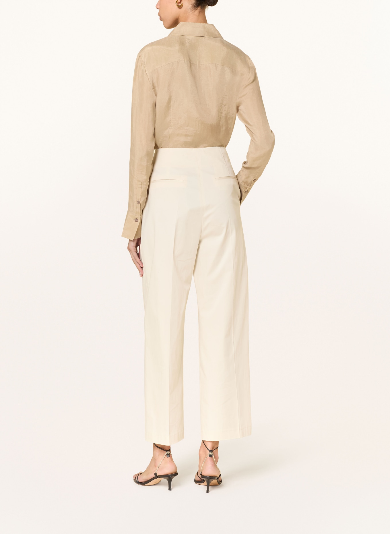 BOSS Bluzka koszulowa BERUTA: BEŻOWY