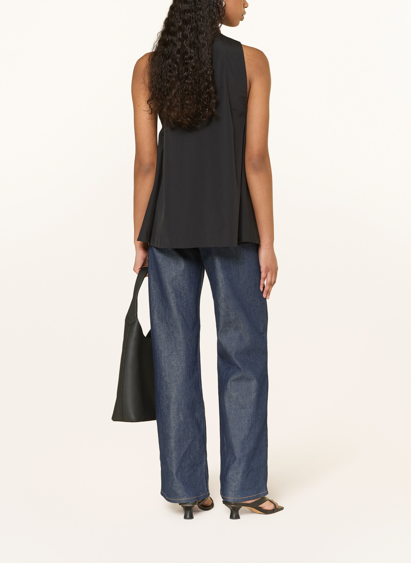 BOSS BECOLA blouse top: BLACK