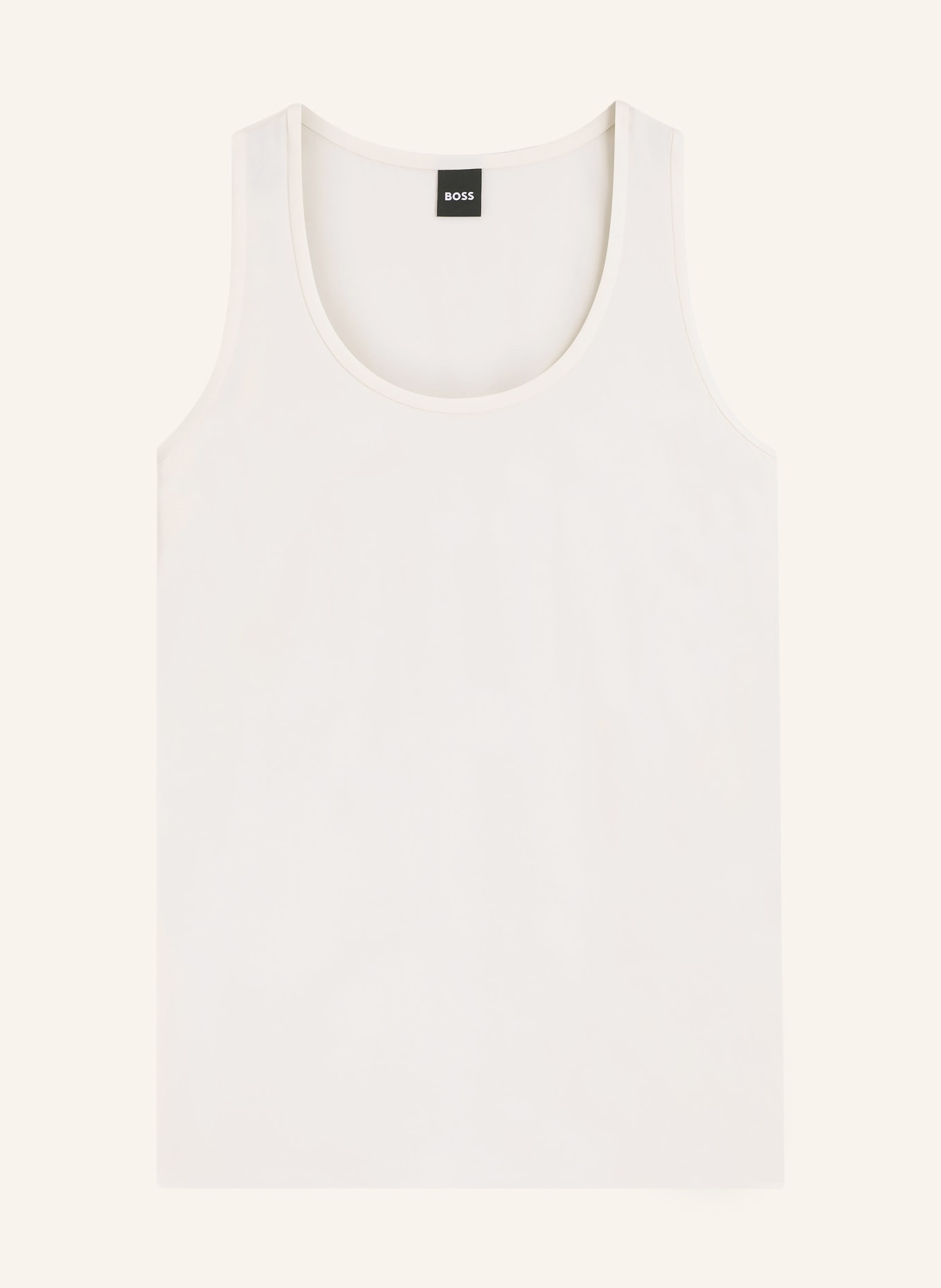 BOSS Top en soie BETTYNA: CRÈME